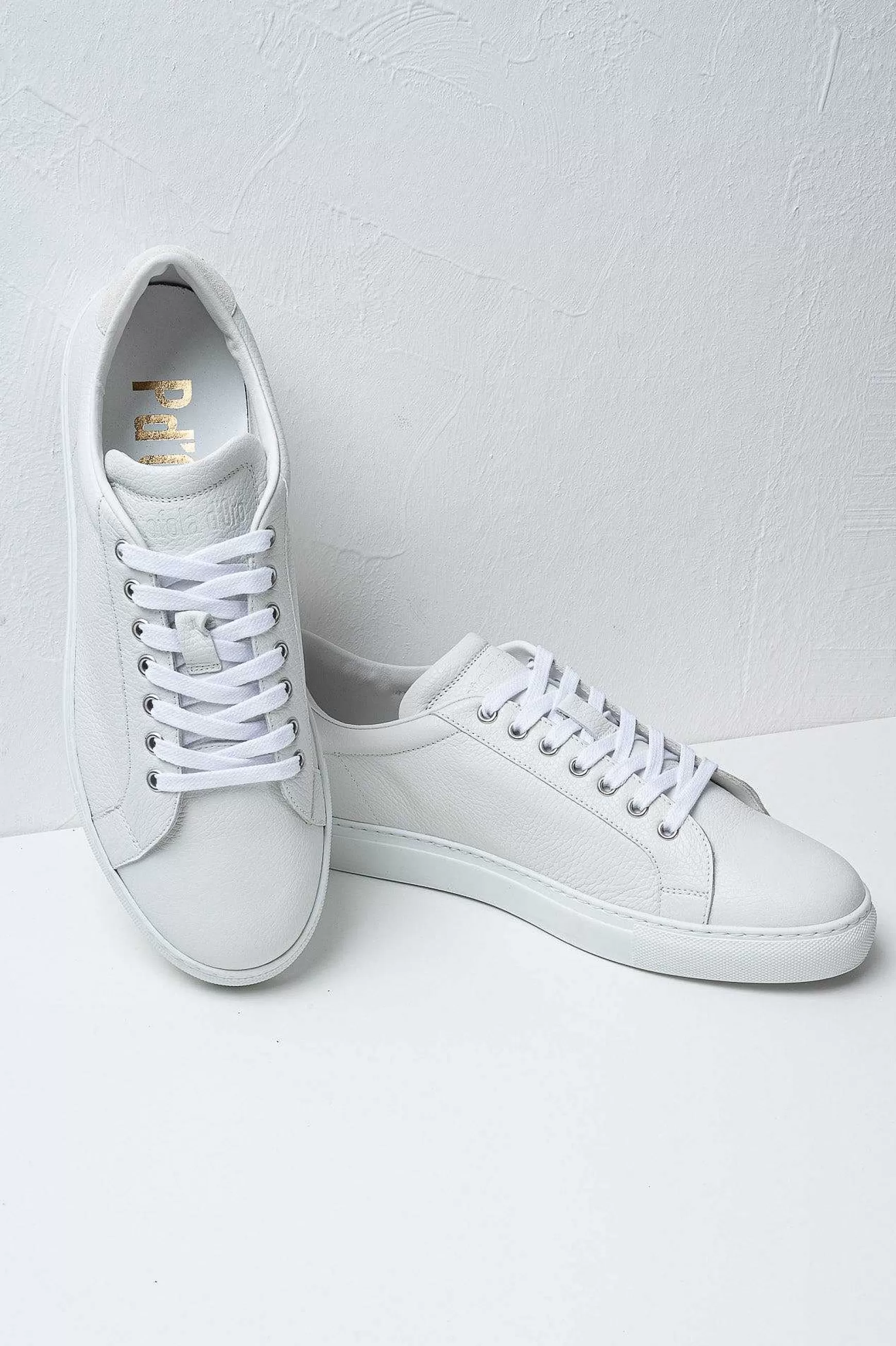 'Oro Sneakers In Pelle Top Spin Multicolor Men's Promo*Pantofola d Cheap