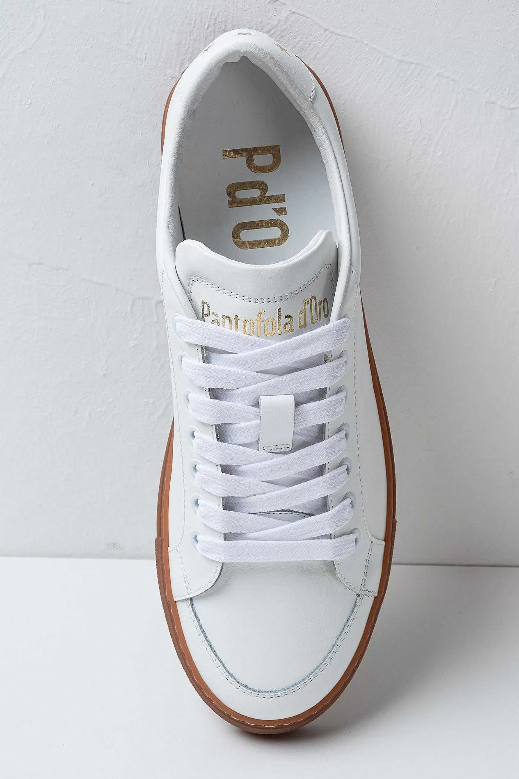 'Oro Sneakers In Pelle Top Spin Multicolor Men's Promo*Pantofola d Shop