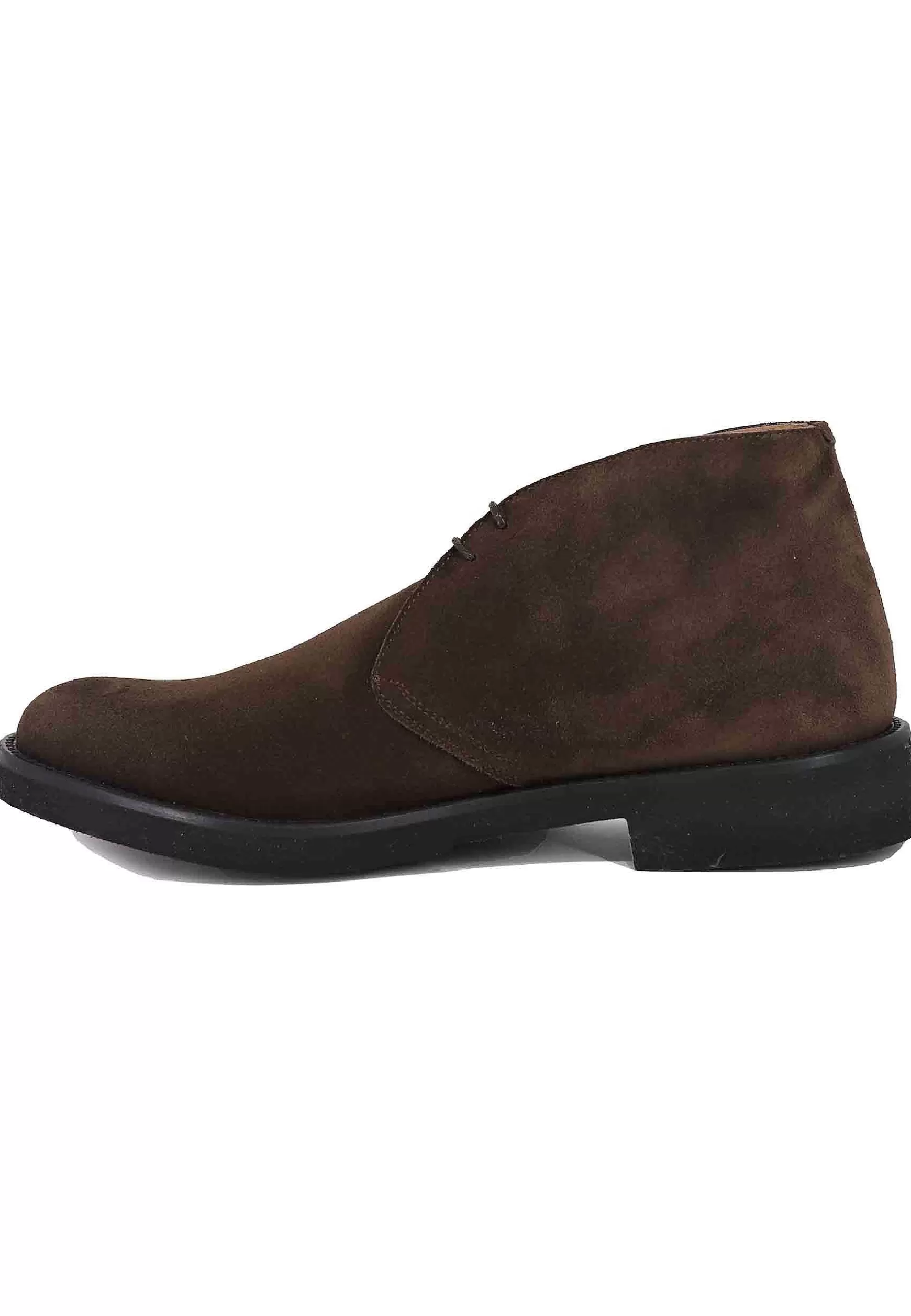 Polacchine Uomo In Camoscio Testa Di Moro Con Suola In Gomma Ultra Leggera** Clearance