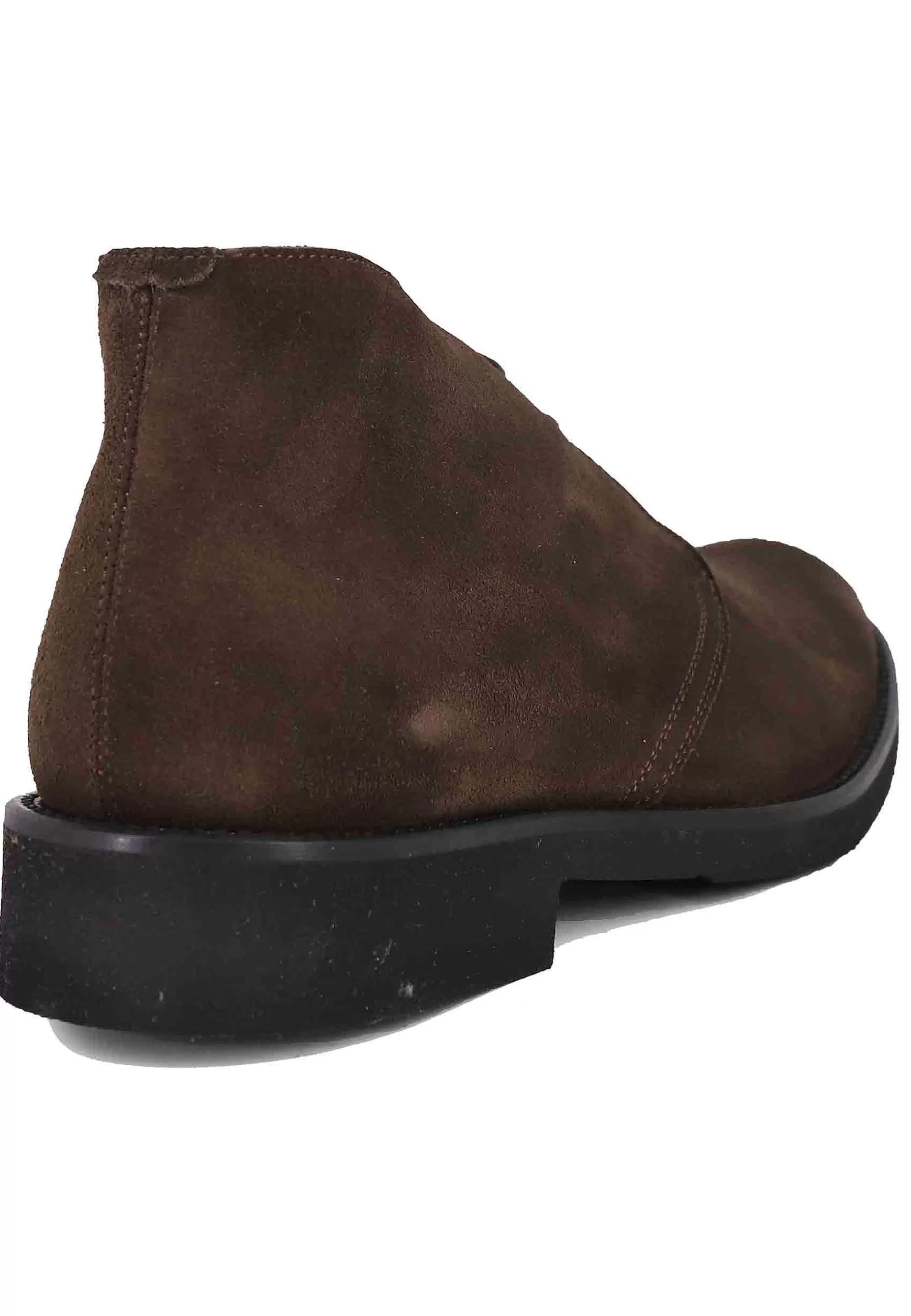 Polacchine Uomo In Camoscio Testa Di Moro Con Suola In Gomma Ultra Leggera** Clearance