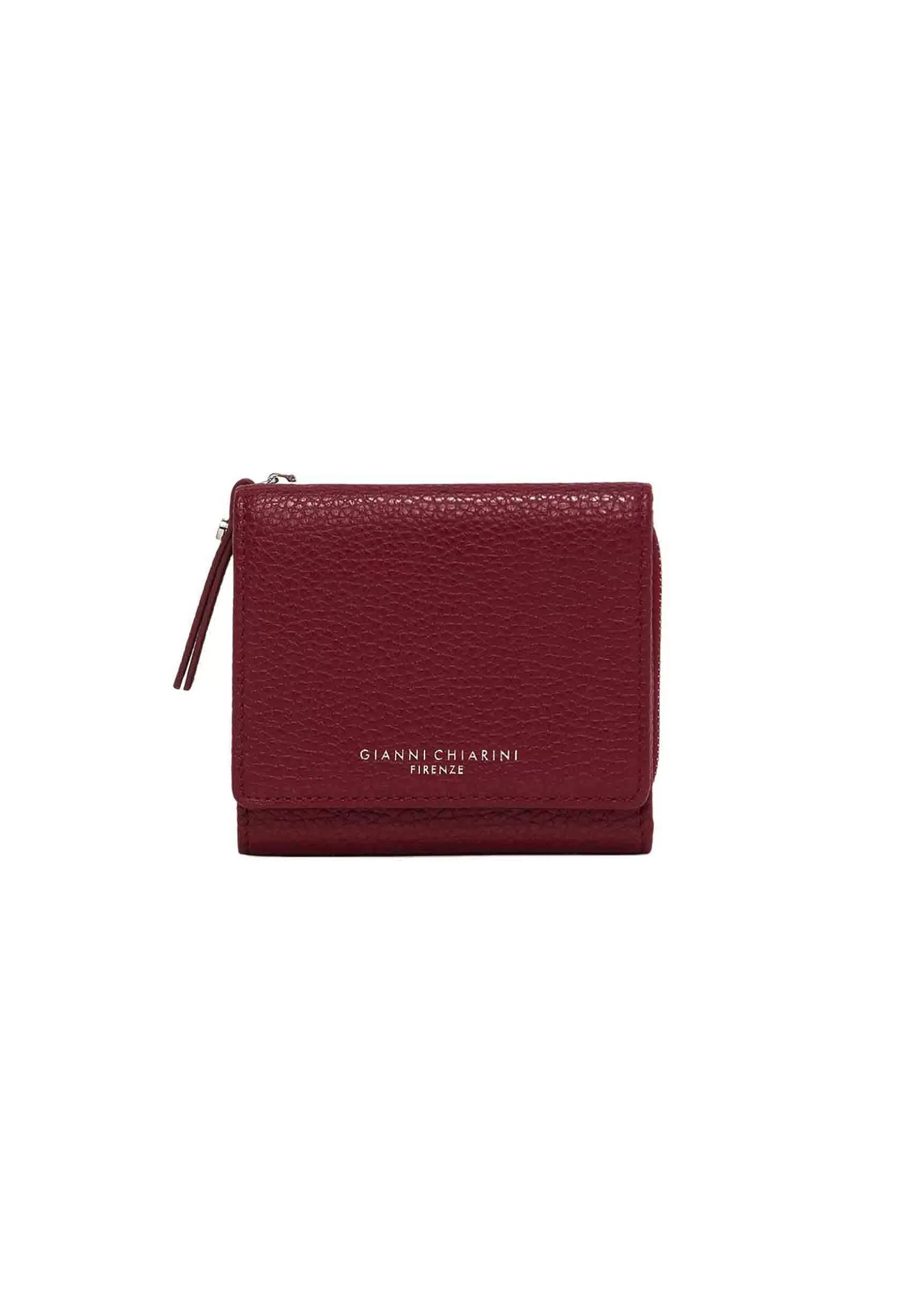 Portafogli Compatto Donna In Pelle Rossa Con Portamonete*Gianni Chiarini Best Sale