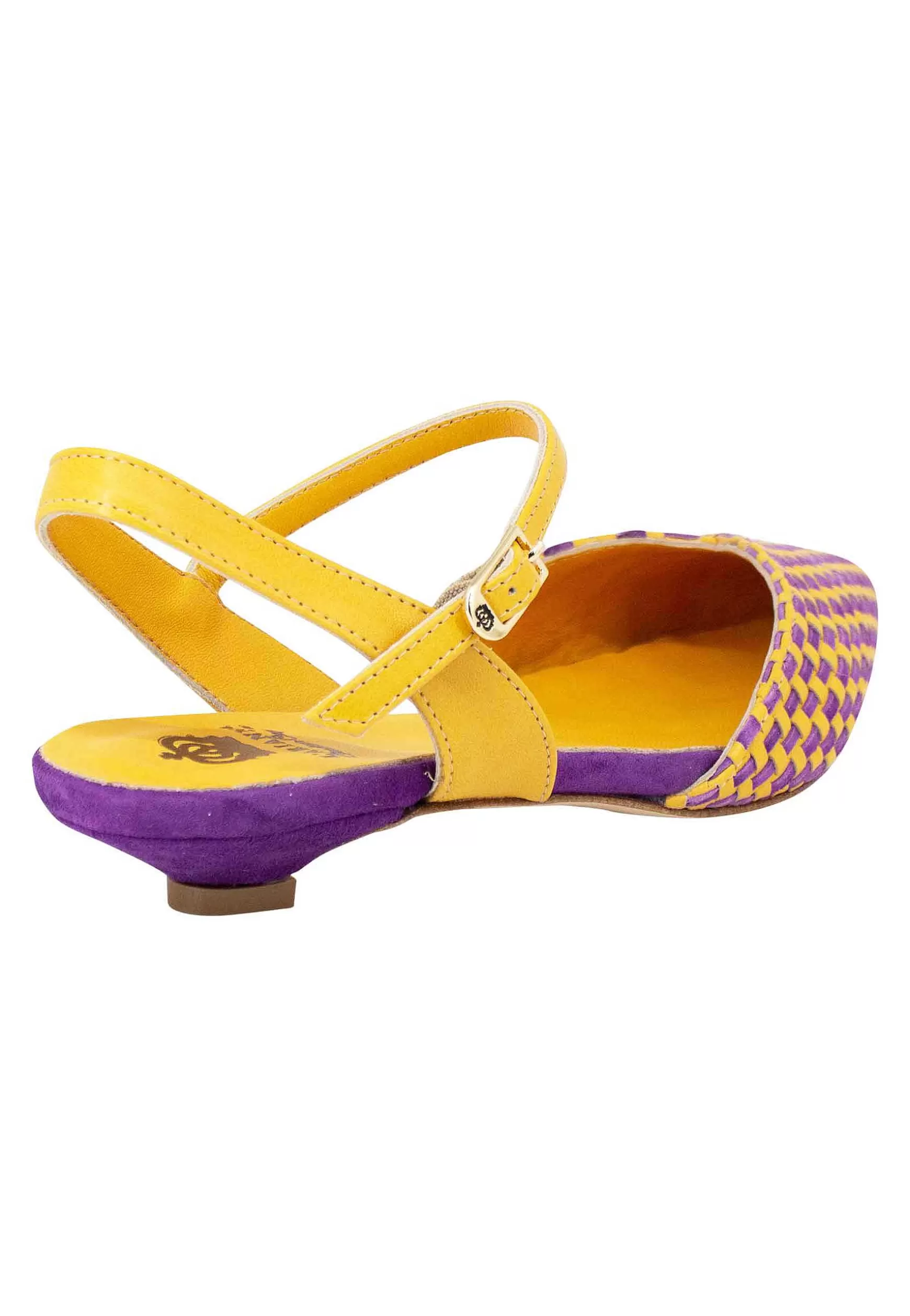 Sandai Bassi Donna In Camoscio Senape Con Cinturino Aa Cavigia*L Flash Sale