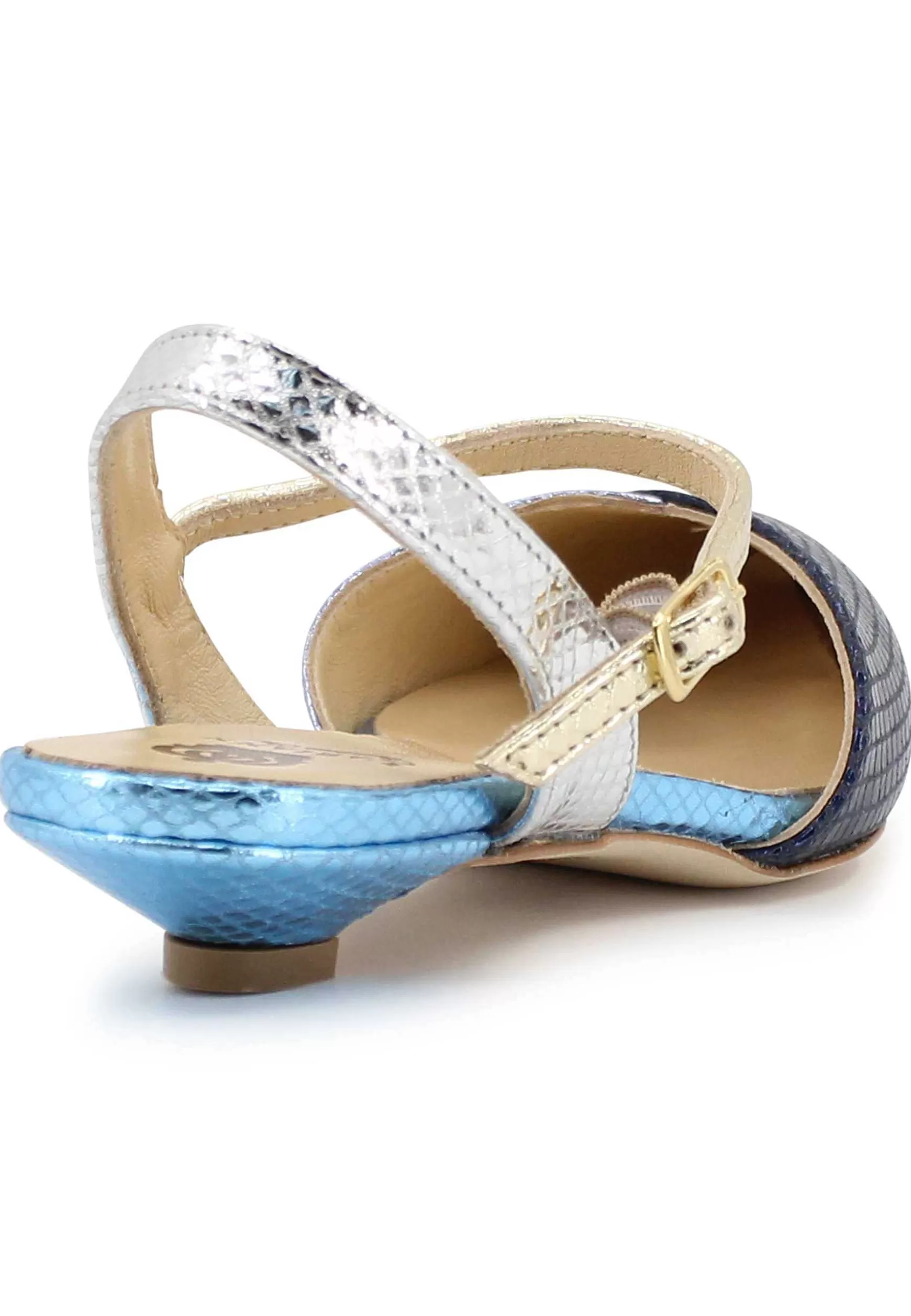 Sandai Bassi Donna In Pee aminata Bu Punta Chiusa Con Cinturino Aa Cavigia*L Cheap