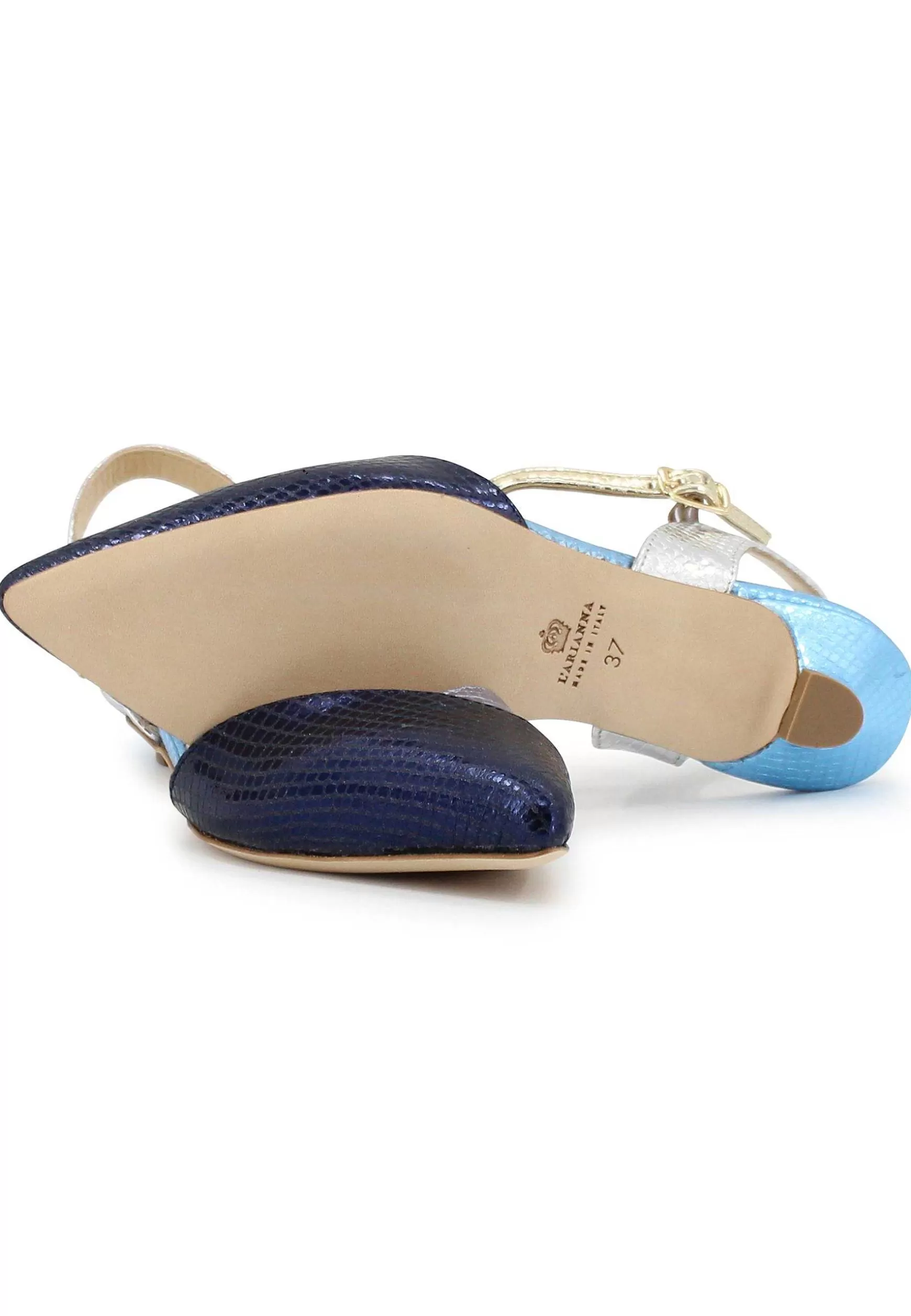 Sandai Bassi Donna In Pee aminata Bu Punta Chiusa Con Cinturino Aa Cavigia*L Cheap
