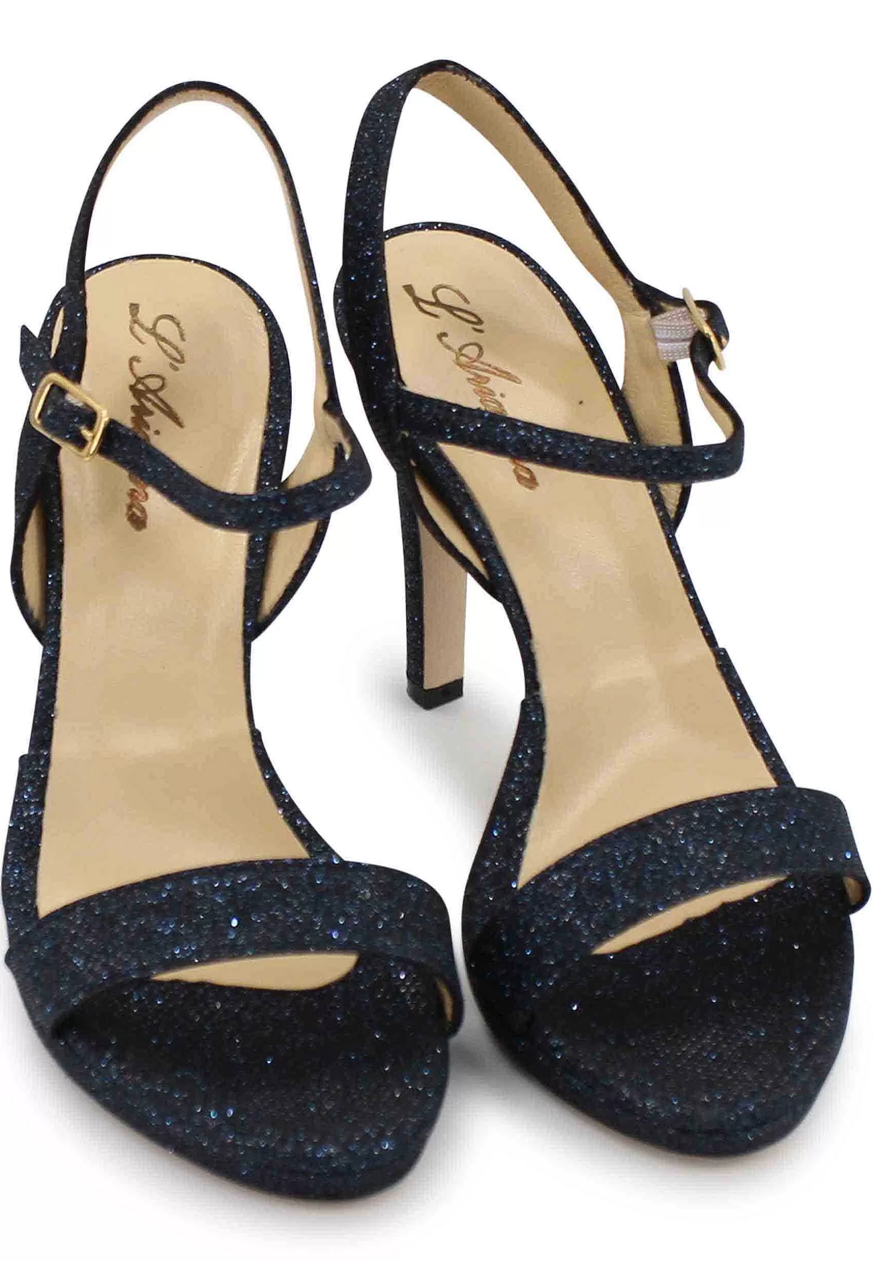 Sandai Donna In Gitter Bu Con Tacco Ato E Cinturino Aa Cavigia*L Discount