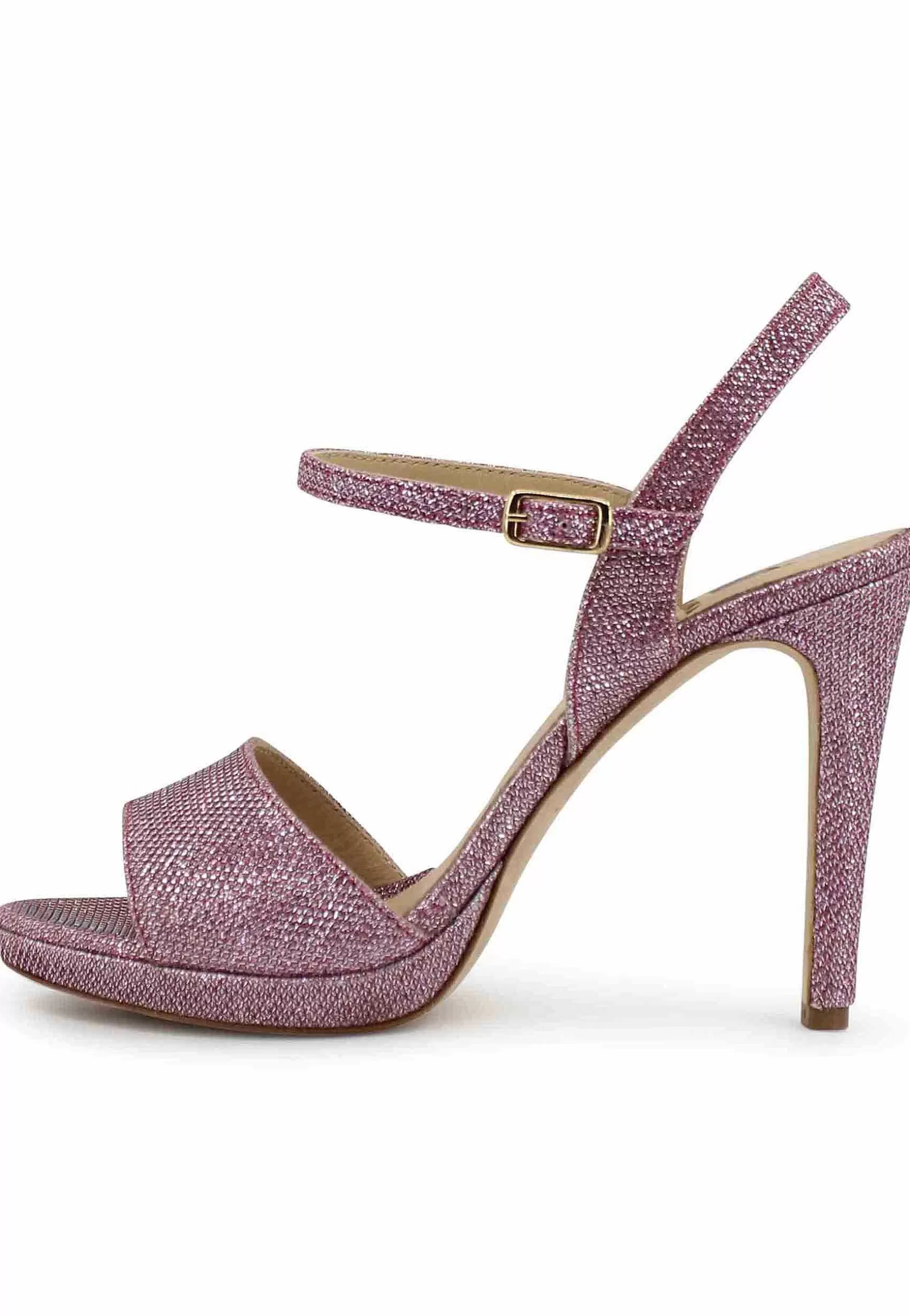 Sandai Donna In Gitter Rosa Con Tacco Ato A Spio*L Best