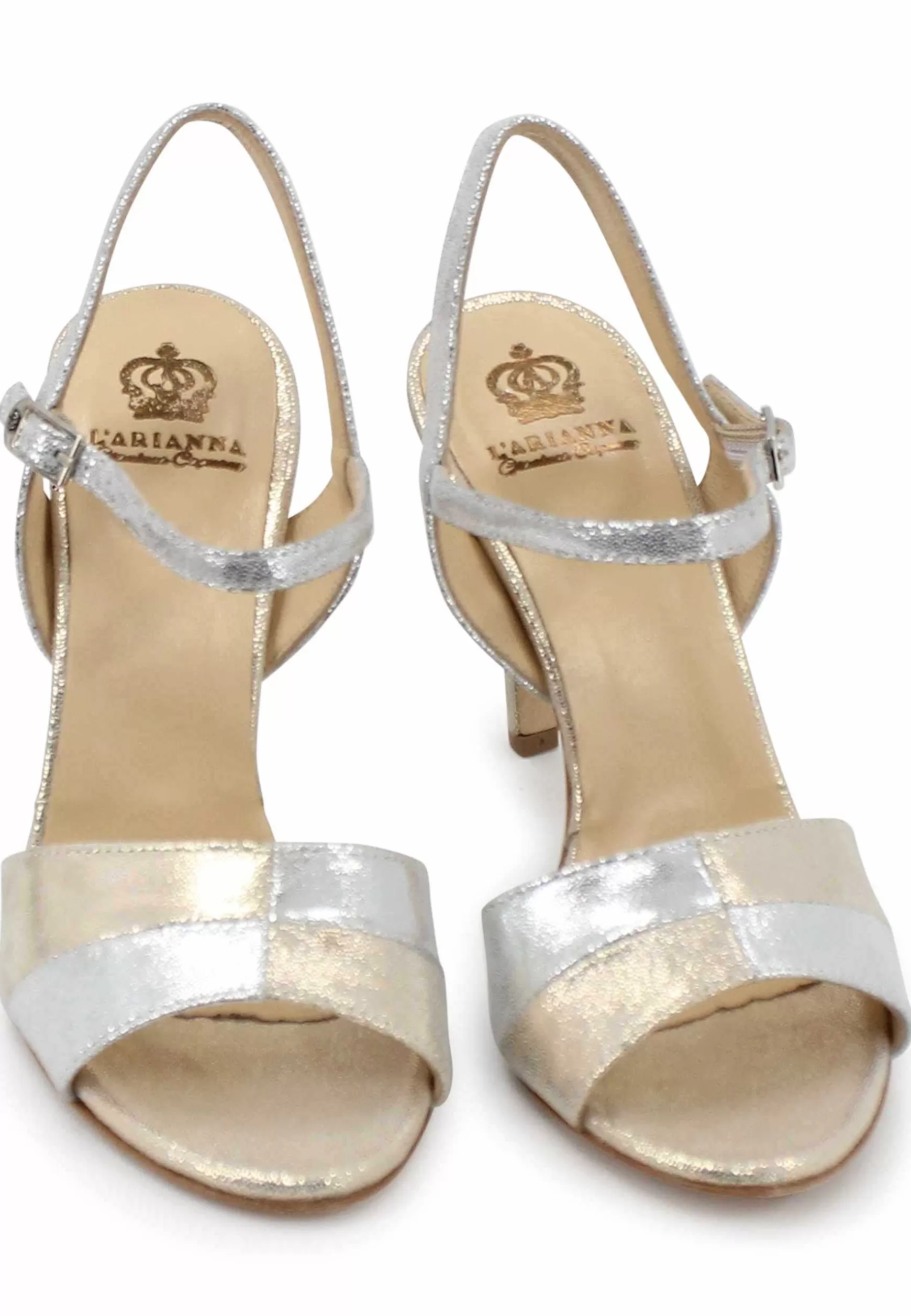 Sandai Donna In Pee aminata Argento Con Tacco Ato E Cinturino Aa Cavigia*L Flash Sale