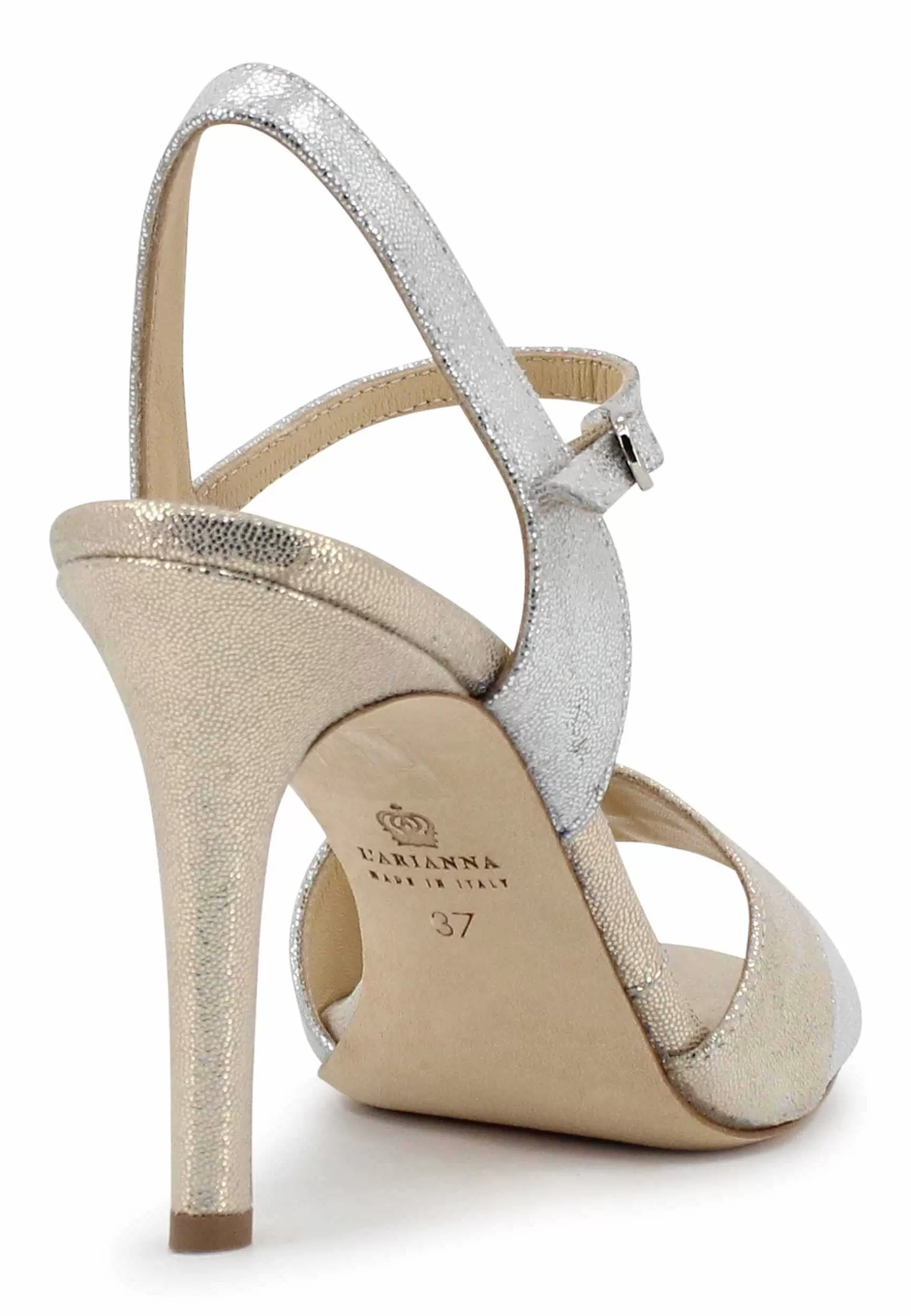 Sandai Donna In Pee aminata Argento Con Tacco Ato E Cinturino Aa Cavigia*L Flash Sale
