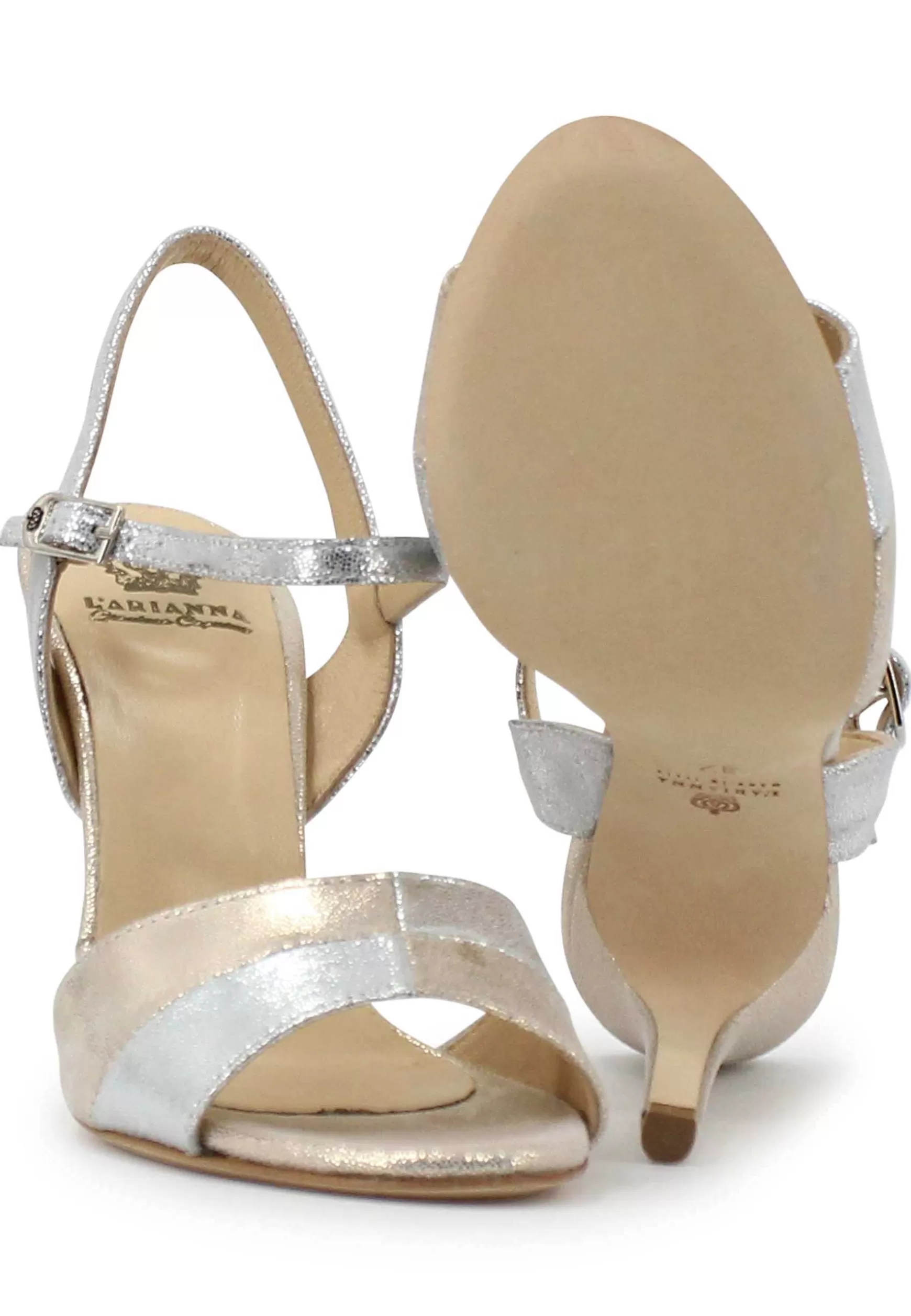 Sandai Donna In Pee aminata Argento Con Tacco Ato E Cinturino Aa Cavigia*L Flash Sale