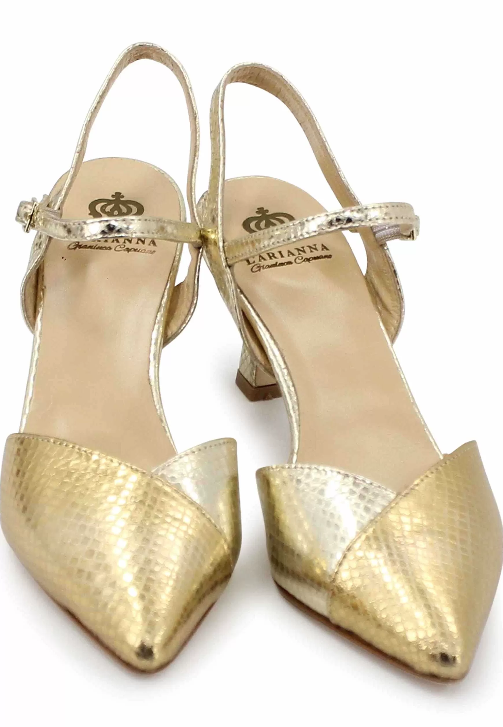 Sandai Donna In Pee aminata Oro E Argento Con Cinturino Aa Cavigia*L Best Sale