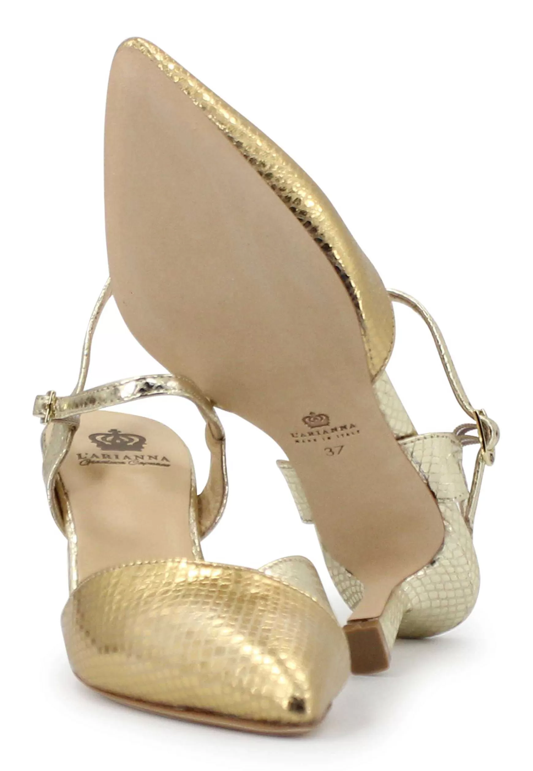 Sandai Donna In Pee aminata Oro E Argento Con Cinturino Aa Cavigia*L Best Sale