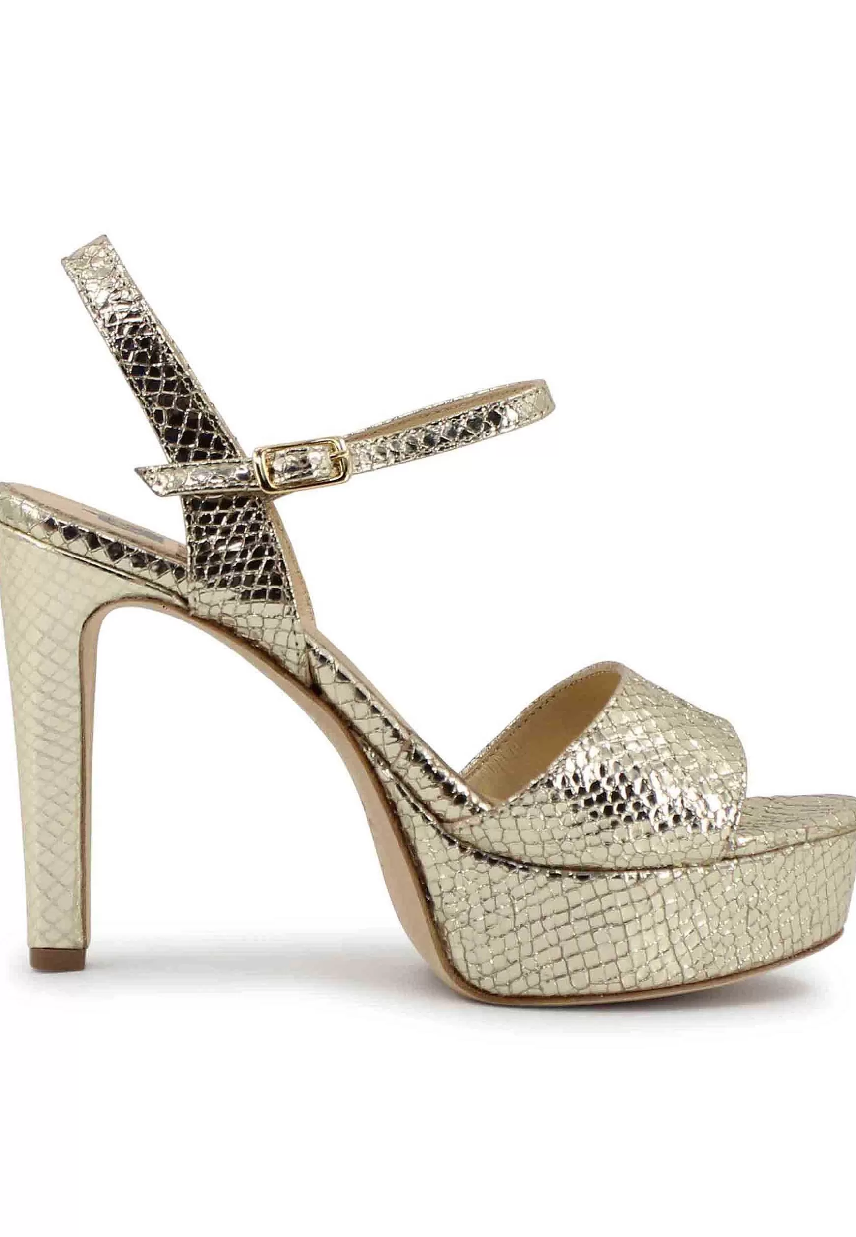 Sandai Donna In Pee aminata Stampata Patino Con Tacco Ato E Pateau*L Cheap