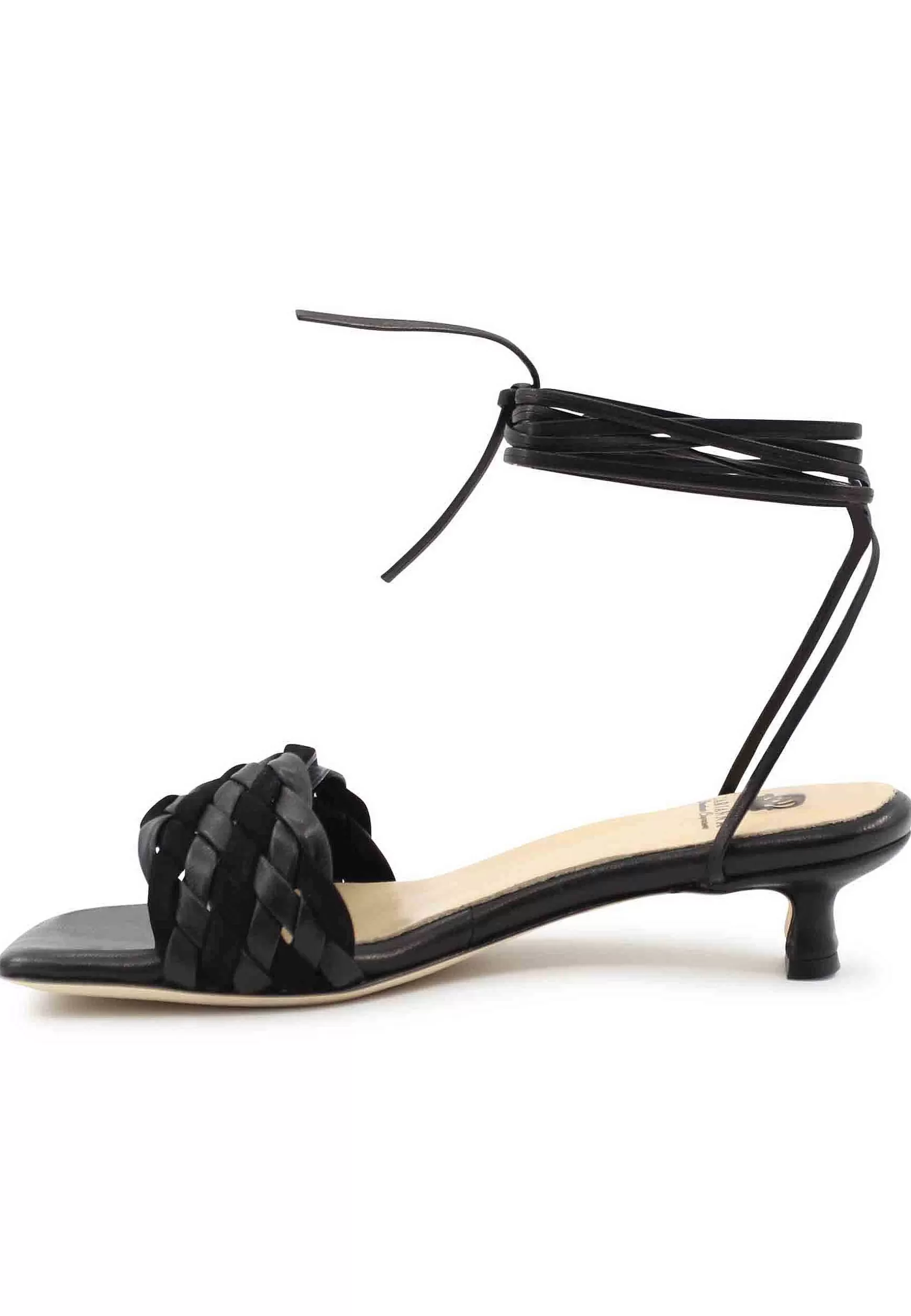 Sandai Donna In Pee Nera Con Fascetta Intrecciata E accetti Aa Cavigia*L Store
