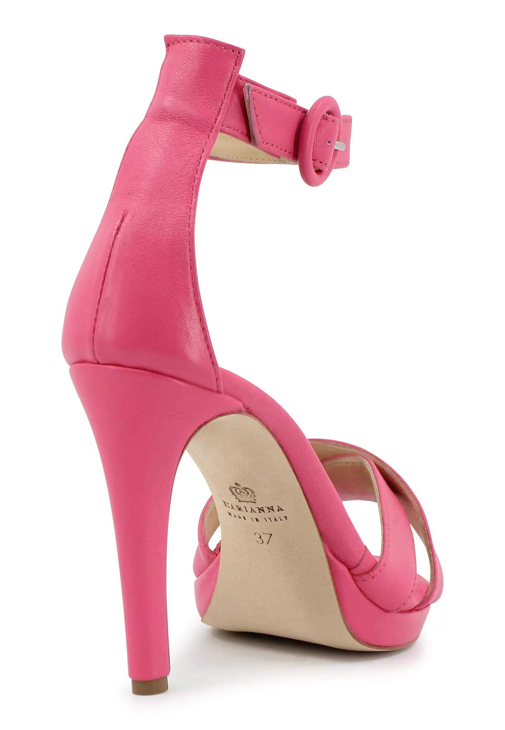 Sandai Donna In Pee Rosa Con Tacco Ato E Cinturino Aa Cavigia*L Best