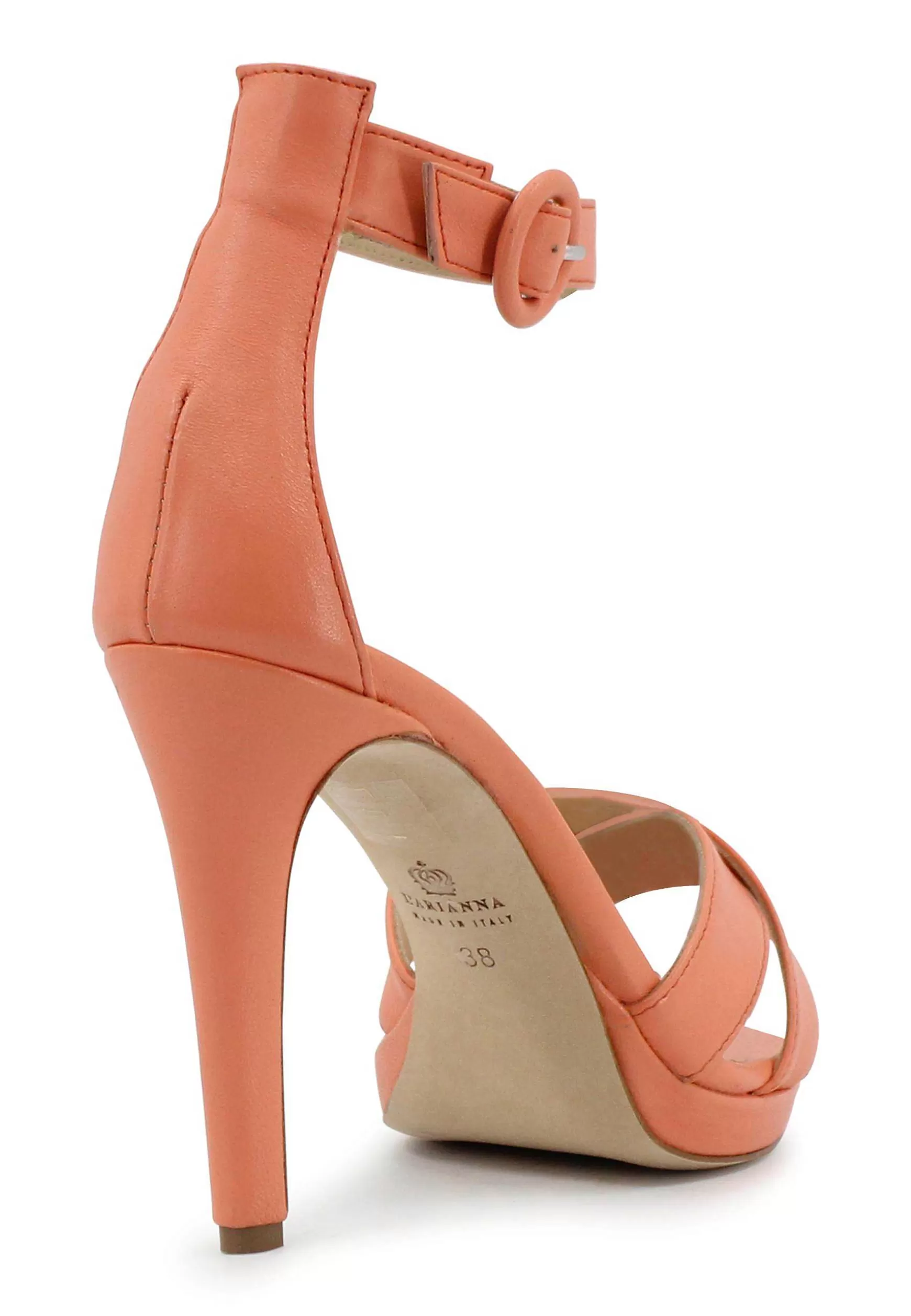 Sandai Donna In Pee Samone Con Tacco Ato E Cinturino Aa Cavigia*L Discount