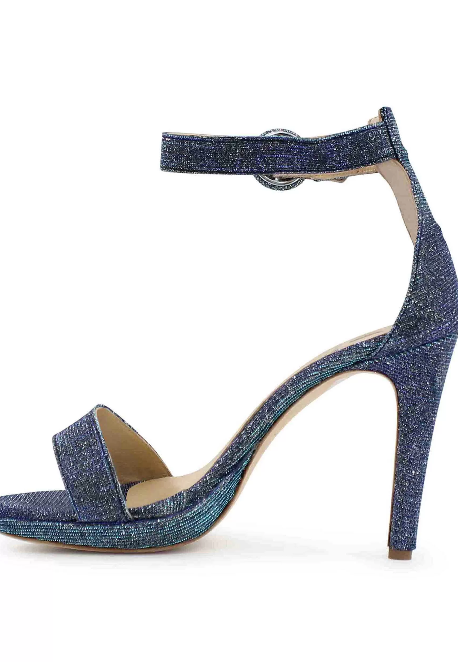 Sandai Donna In Tessuto ame Jeans Tacco Ato E Cinturino Aa Cavigia*L Outlet