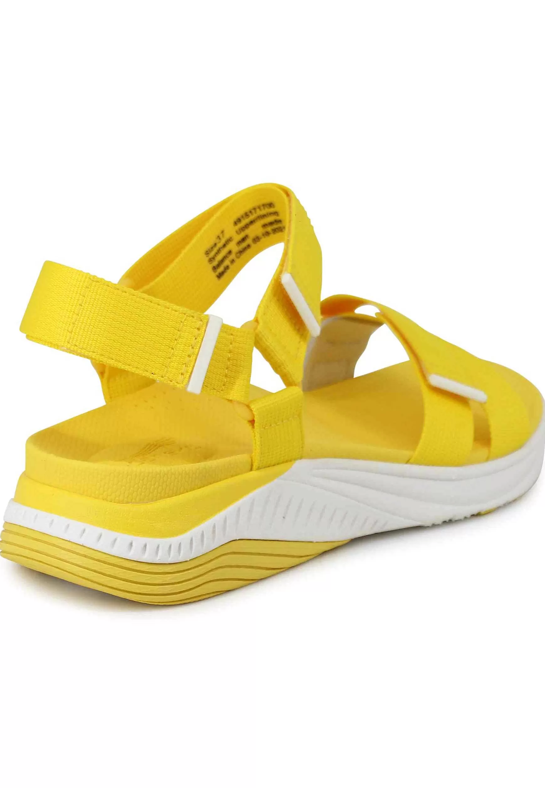 Sandali Donna Racquel In Tessuto Giallo Con Zeppa In Gomma*Dansko Best
