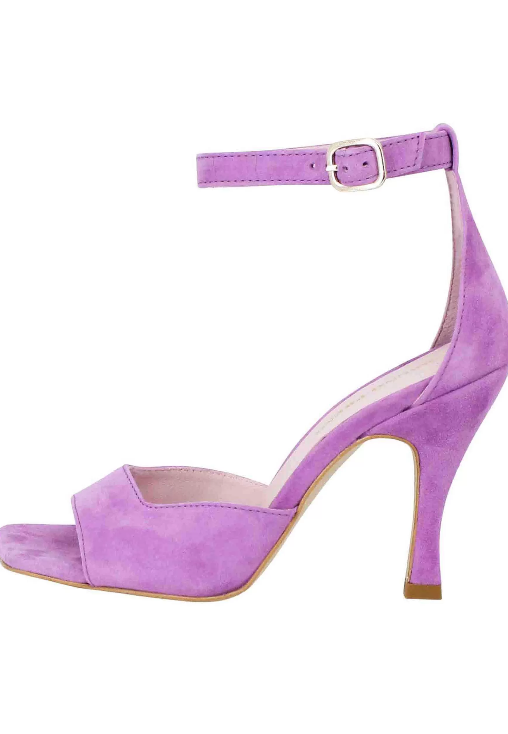 Sandali Donna Soly Lea In Camoscio Glicine Con Cinturino Alla Caviglia*Bruno Premi Flash Sale