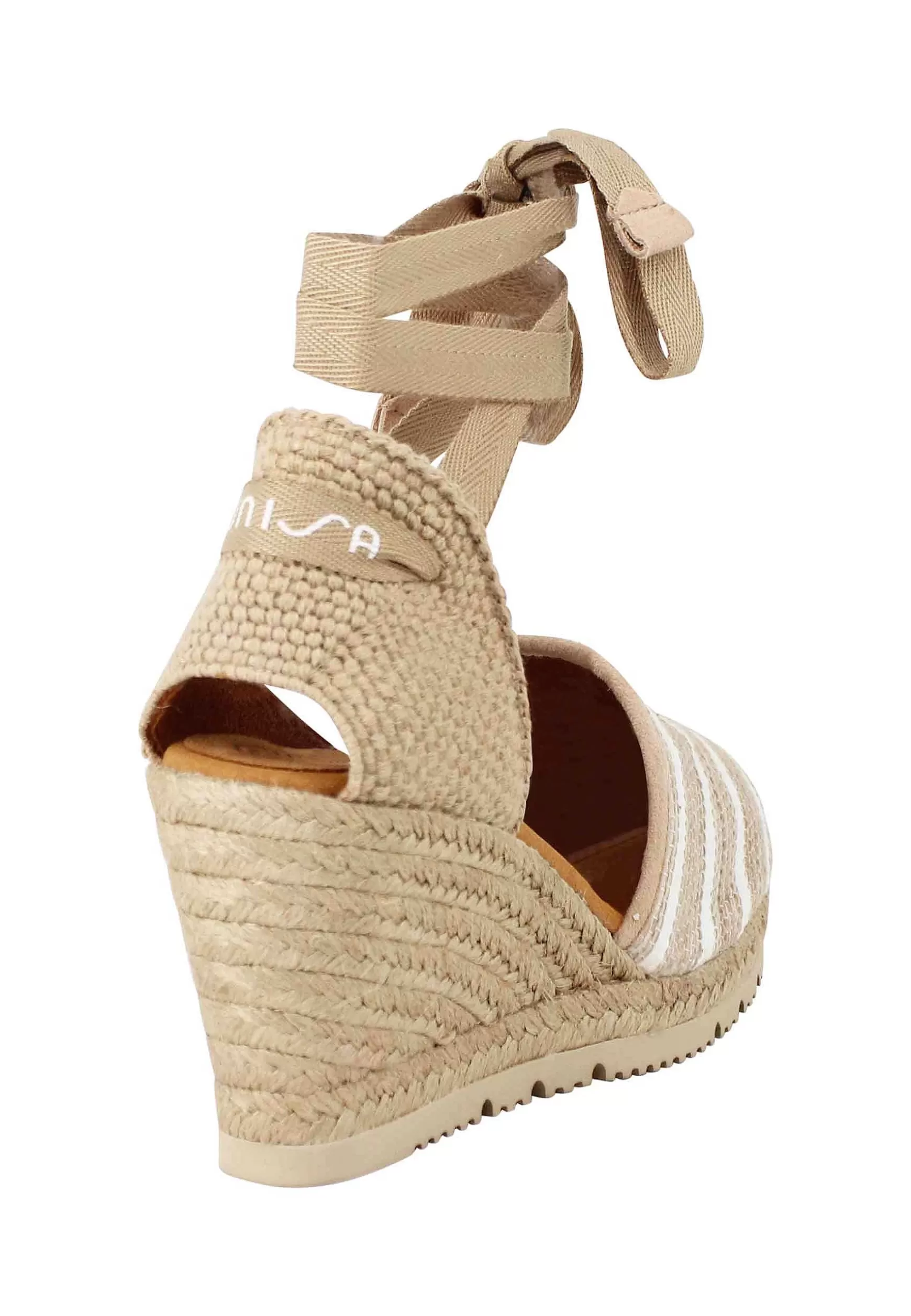 Sandali Espadrillas Donna In Tessuto Naturale Con Zeppa Alta In Corda*Unisa Flash Sale