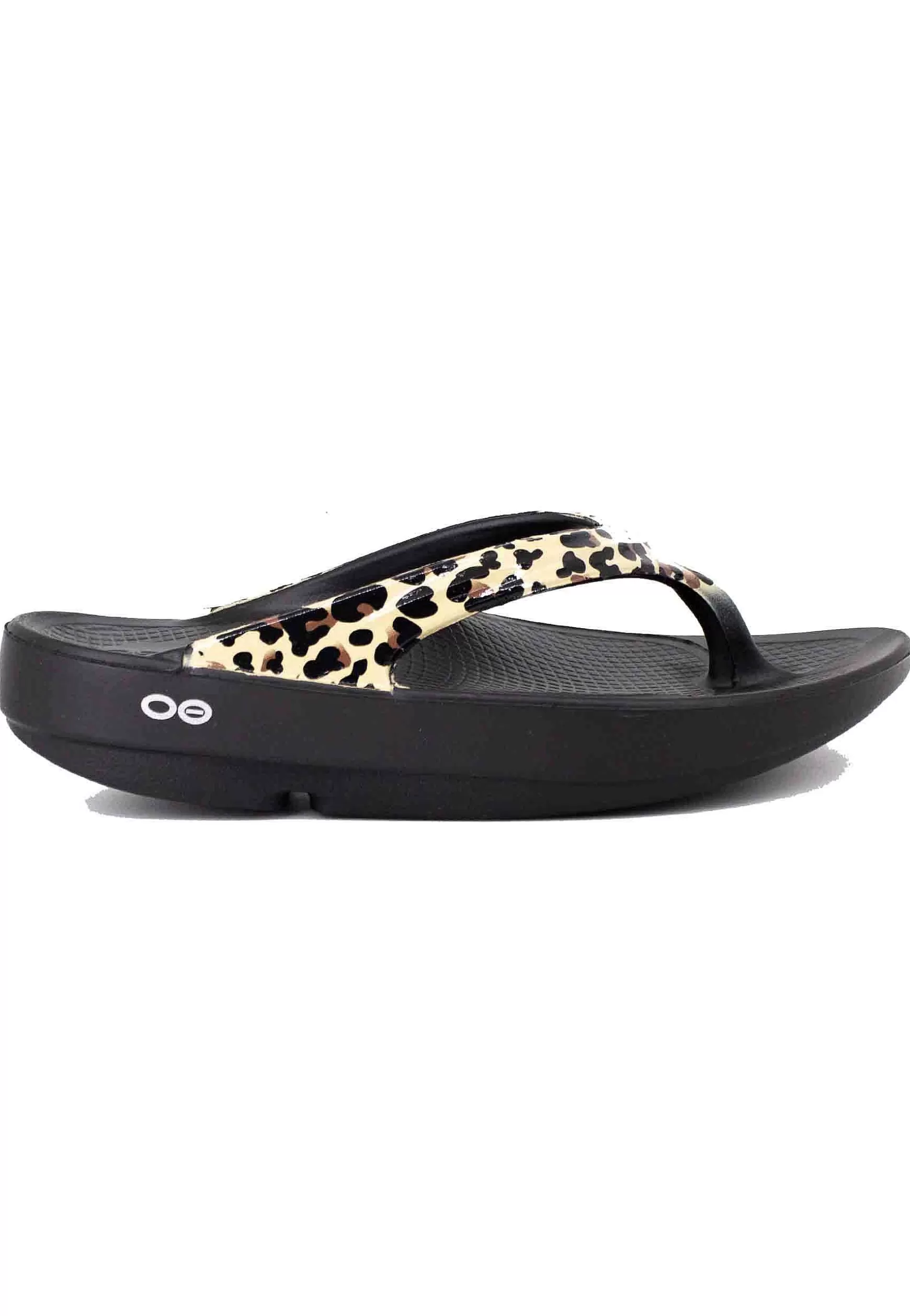 Sandali Infradito Donna In Morbida Spuma Con Stampa Leopardata*Oofos Best