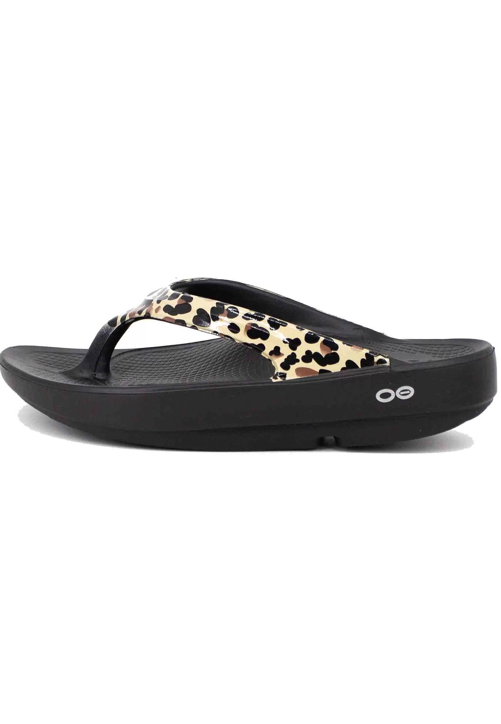 Sandali Infradito Donna In Morbida Spuma Con Stampa Leopardata*Oofos Best