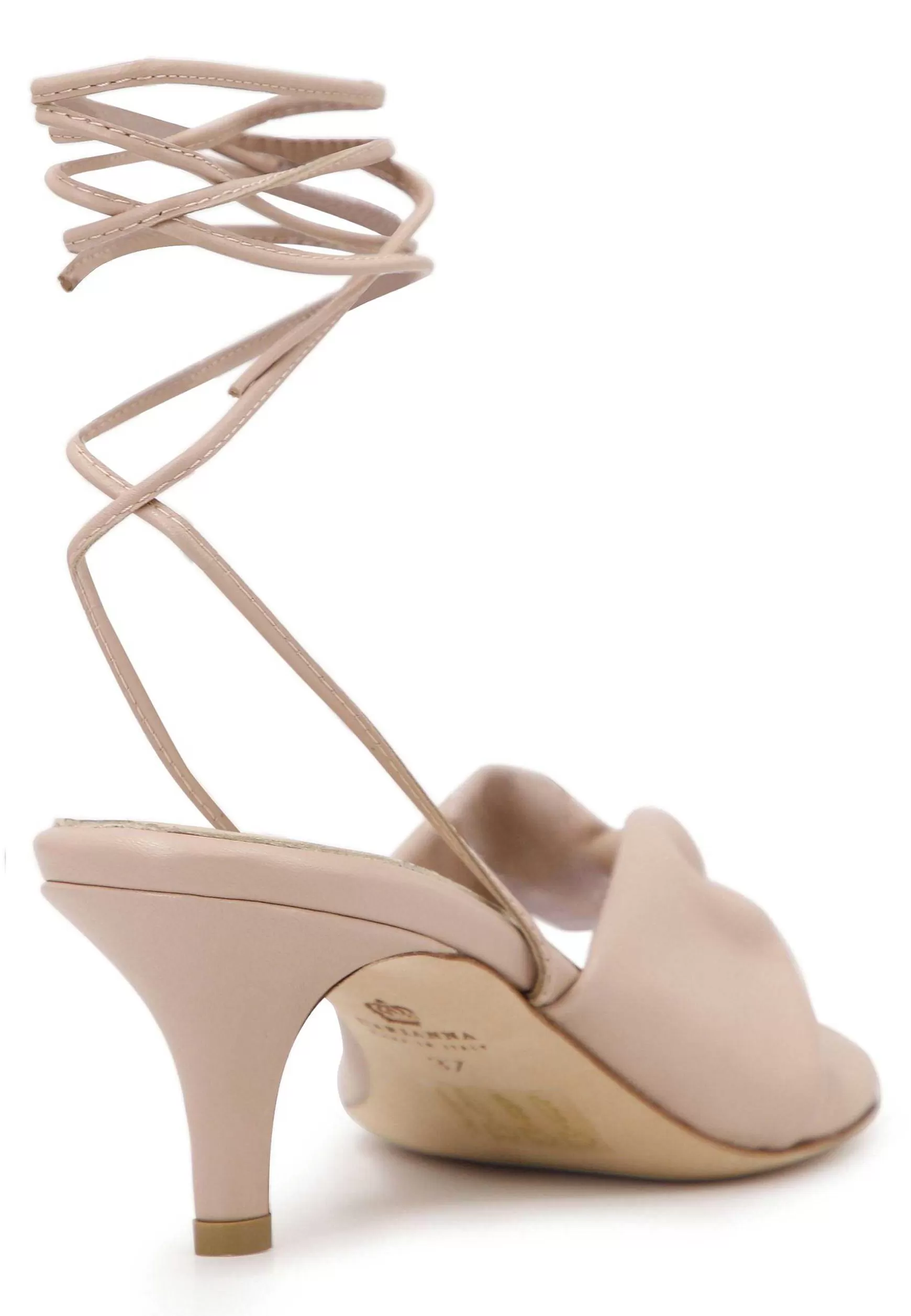 Sandai Infradito Donna In Pee Beige Con acci Aa Cavigia*L Cheap