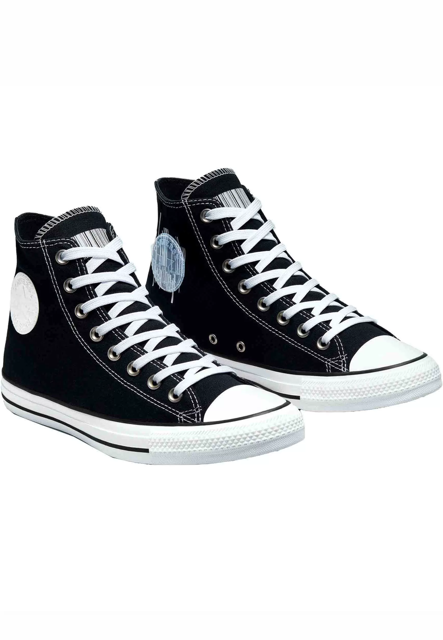 Sneakers Da Donna Chuck Taylor Translucent Barcode In Tela Nera*Converse Flash Sale