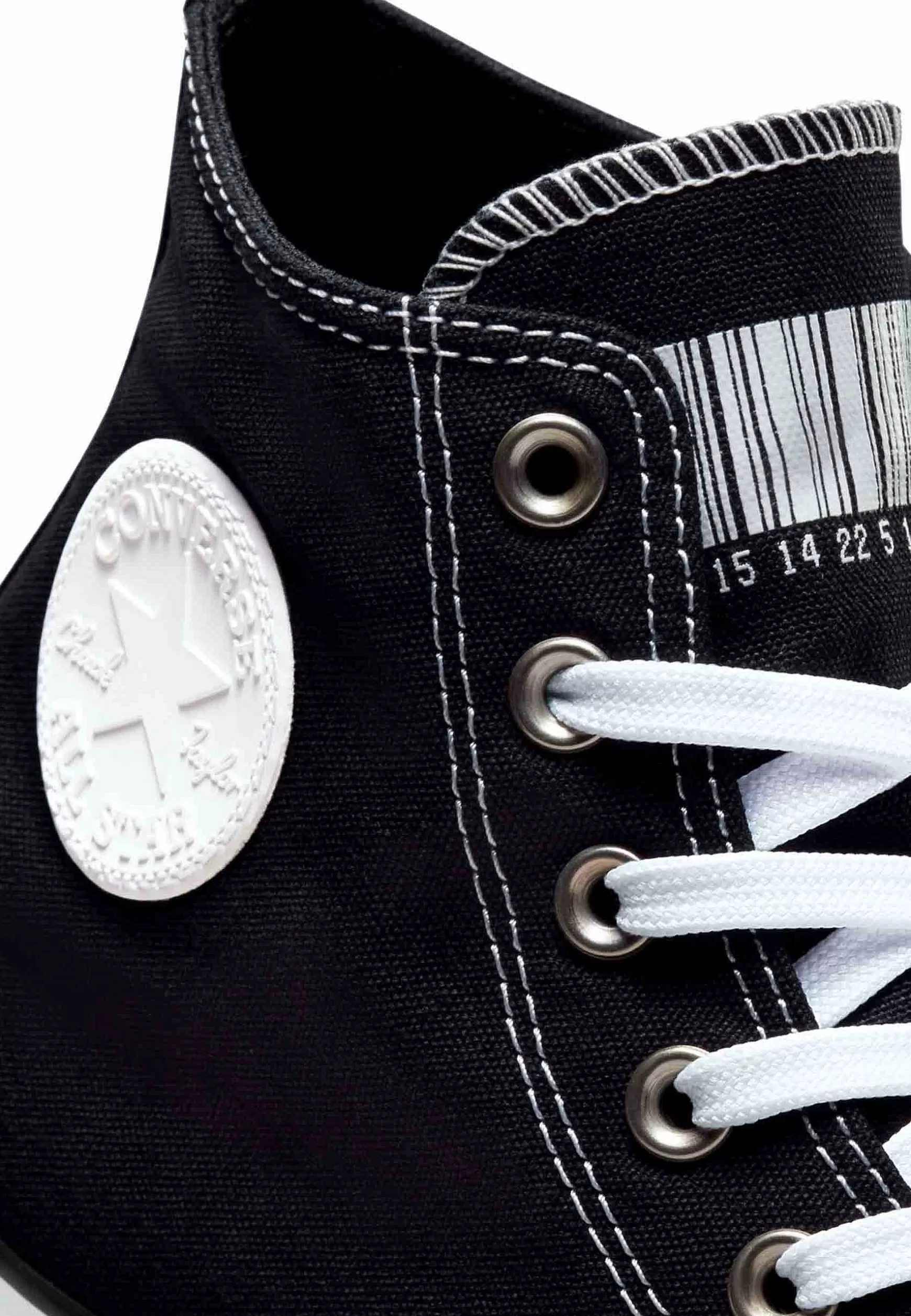 Sneakers Da Donna Chuck Taylor Translucent Barcode In Tela Nera*Converse Flash Sale