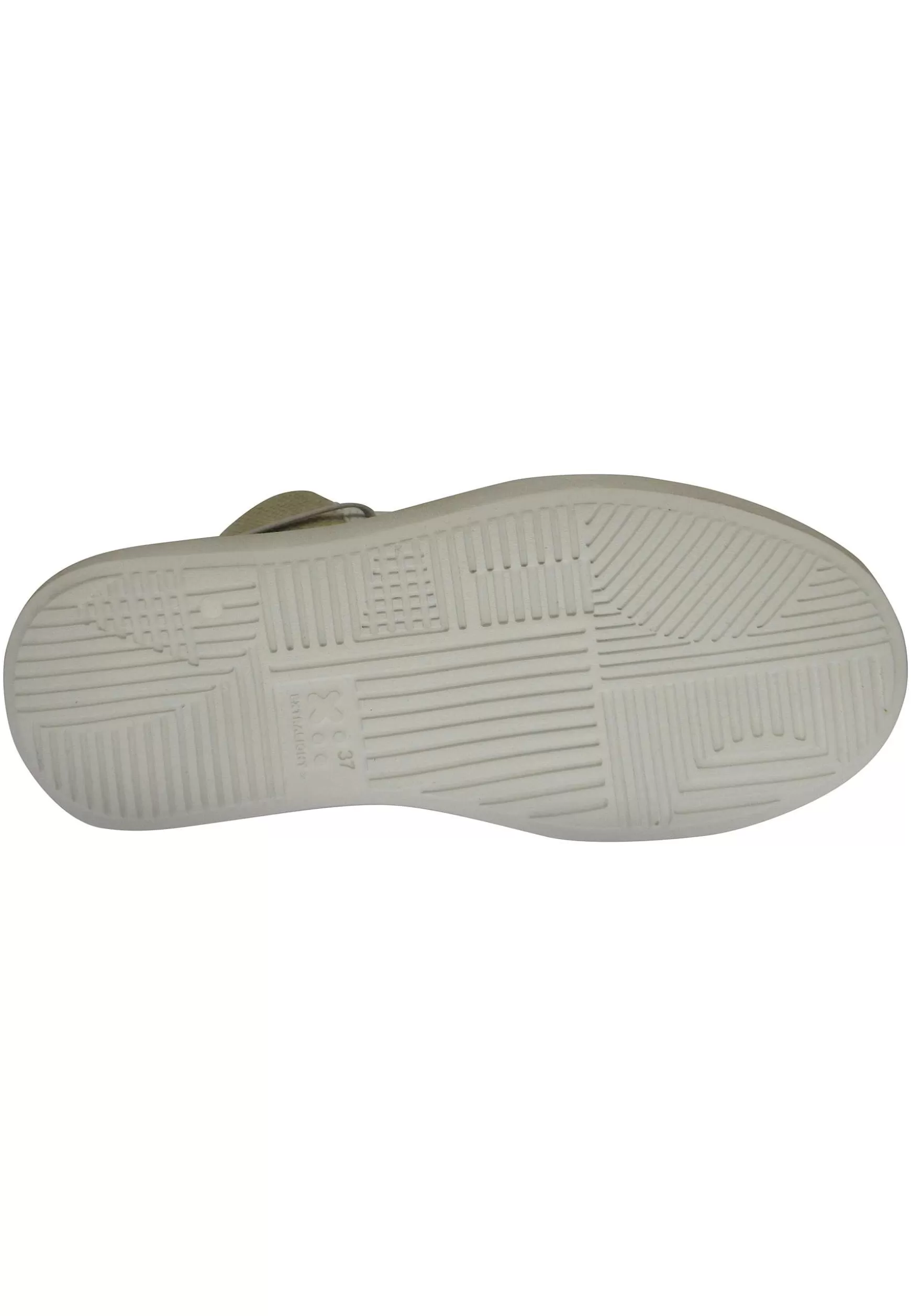 Sneakers Donna A Stivaletto In Tessuto Naturale E Pelle Off White Con Zeppa*Andia Fora Online