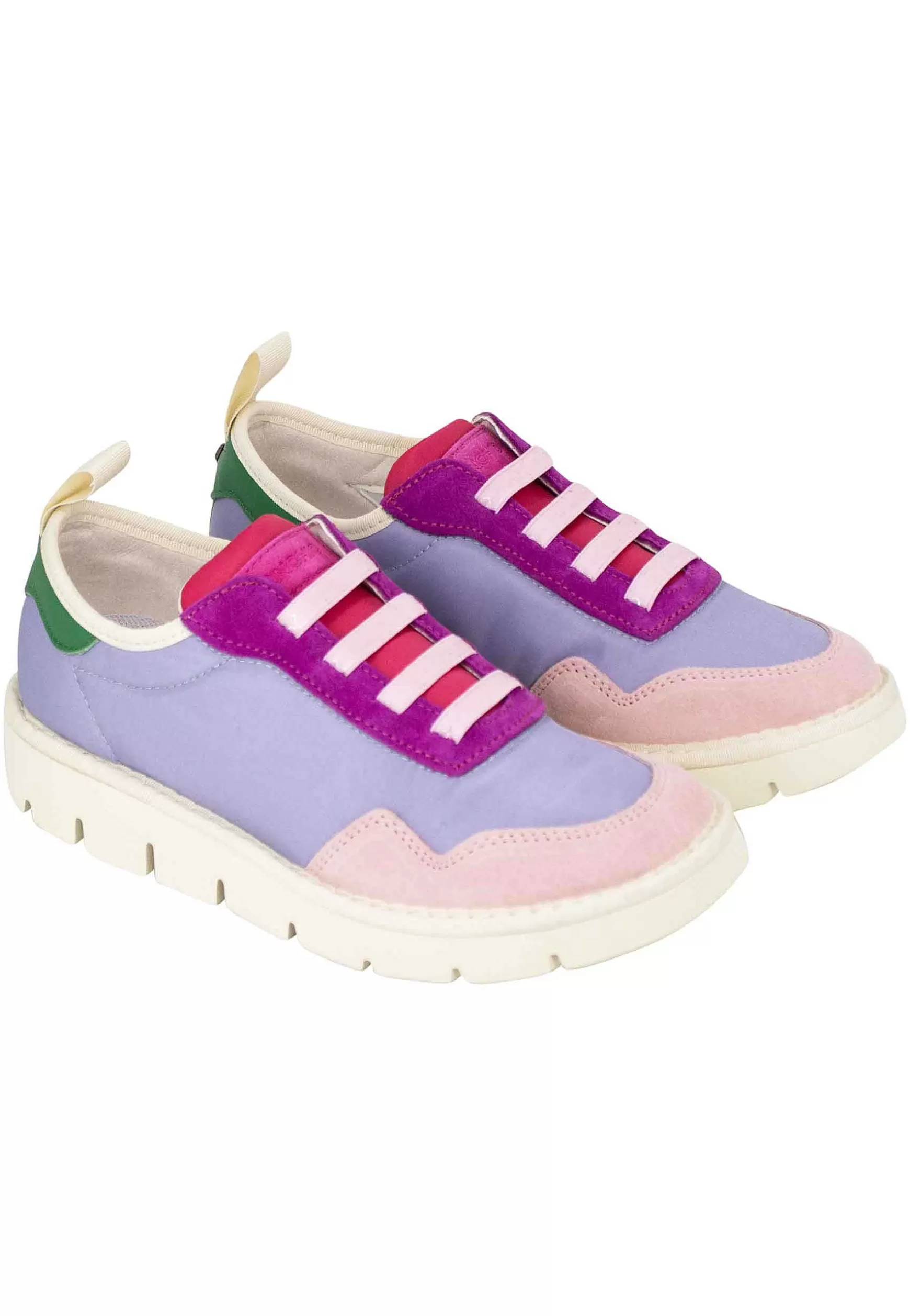 Sneakers Donna In Tessuto Lilla Multicolor 00203012*Panchic Best Sale