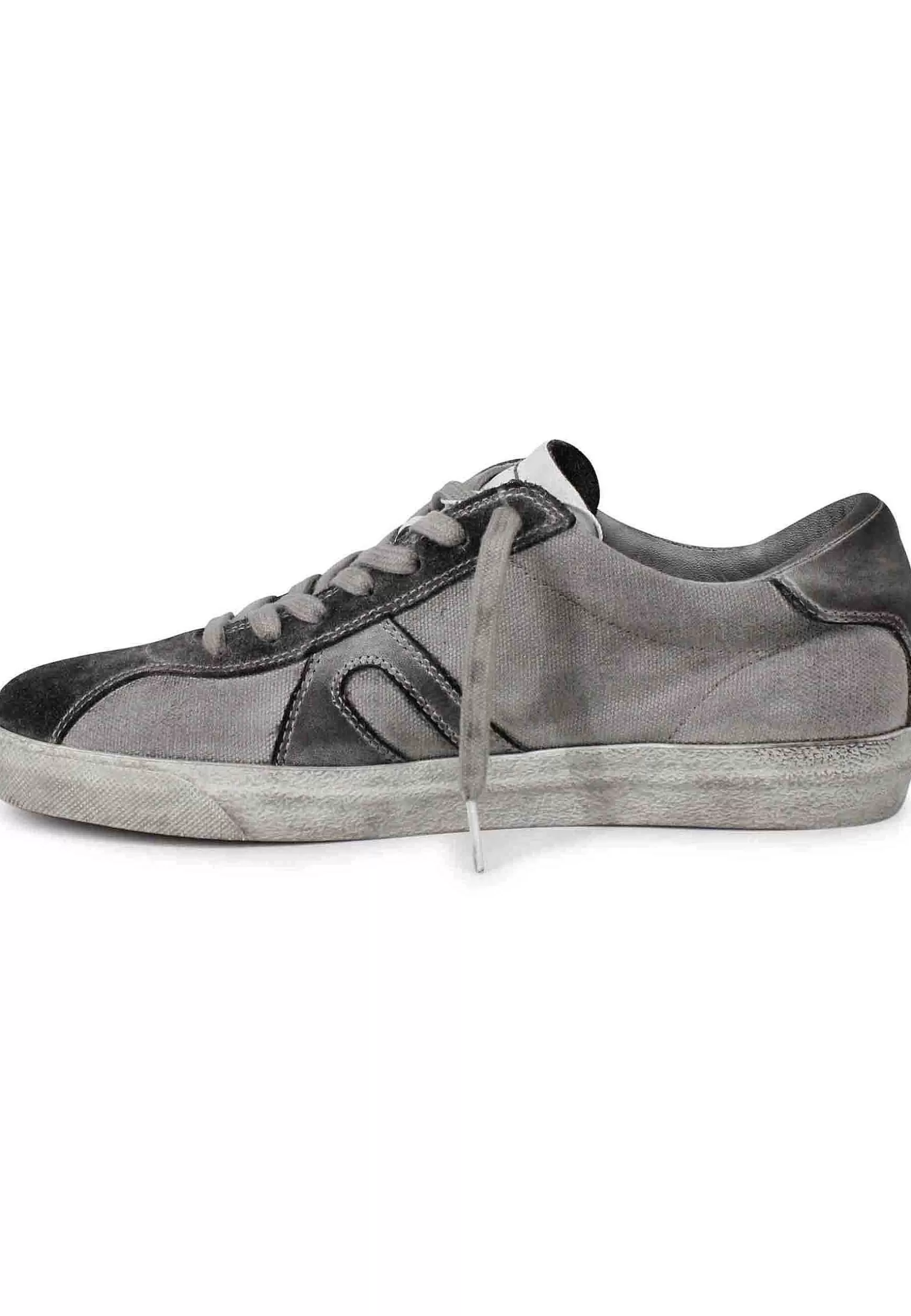 Sneakers Uomo In Canvas Vintage Grigio*Atala Clearance