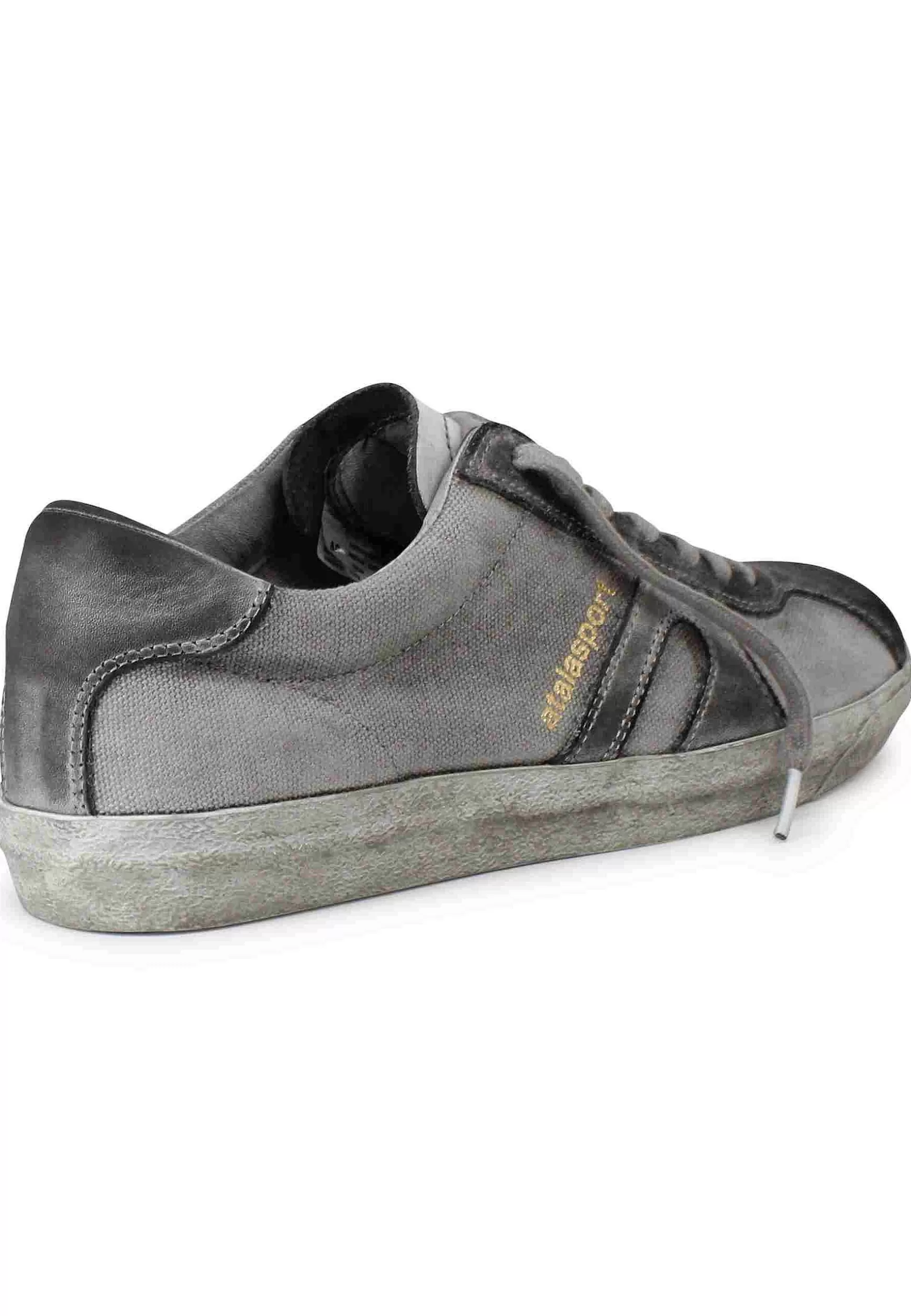 Sneakers Uomo In Canvas Vintage Grigio*Atala Clearance
