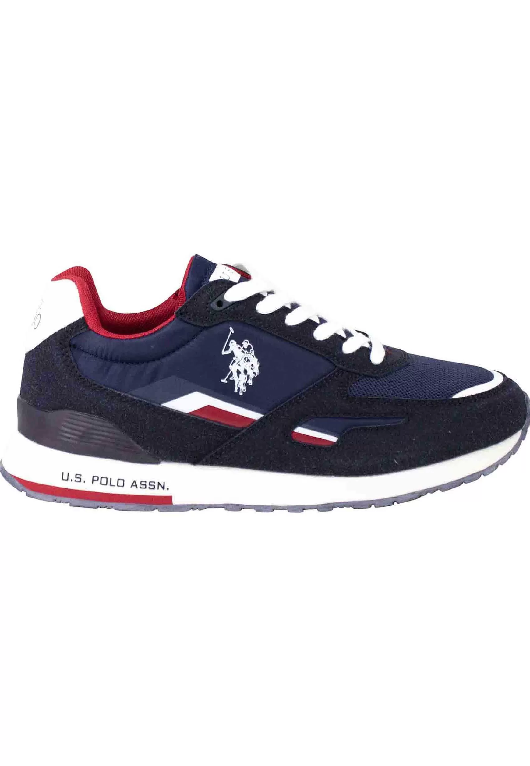 Sneakers Uomo In Nylon E Tessuto Blu Con Suola Running*U.S. Polo Assn Clearance