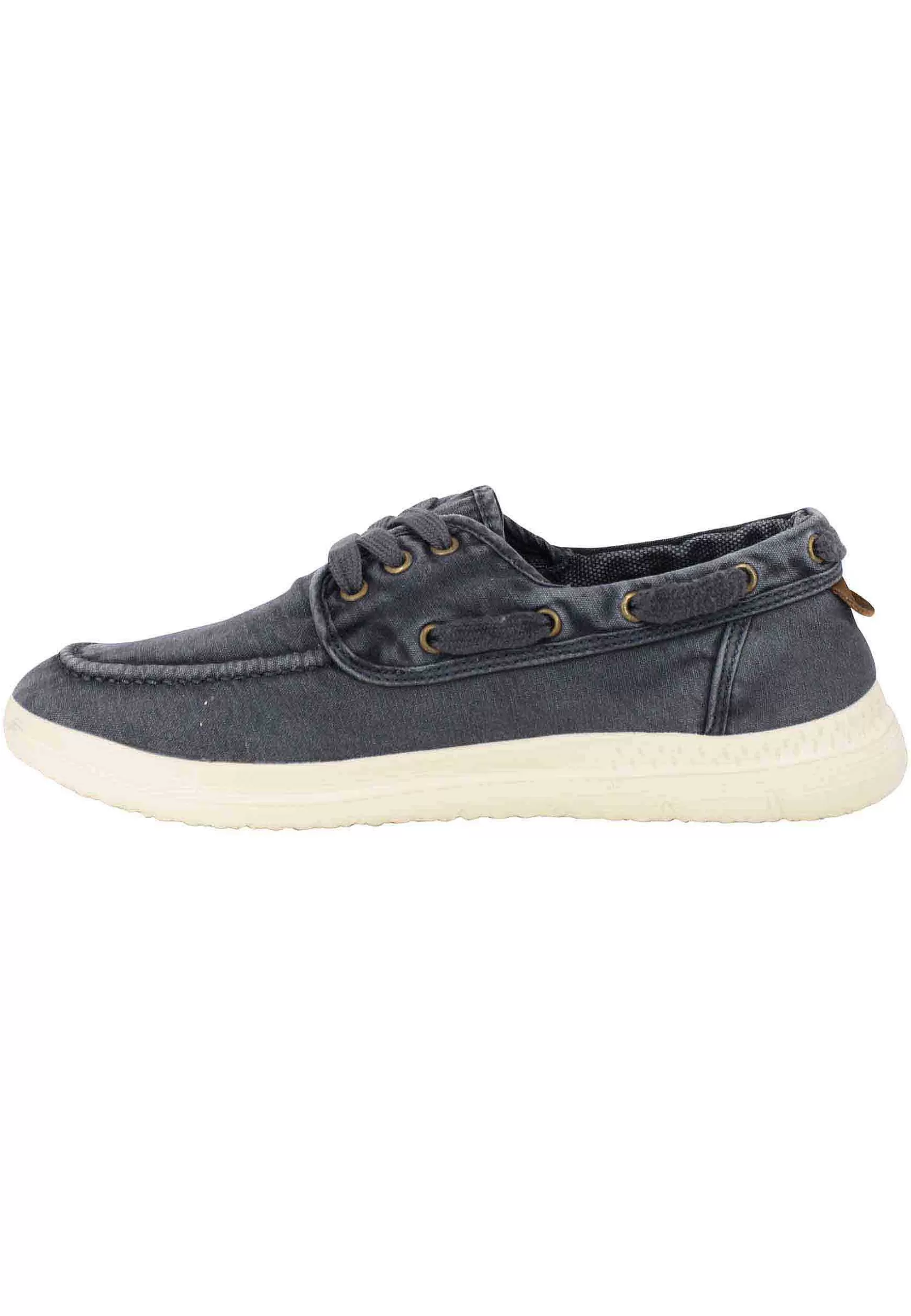 Sneakers Uomo Kona Boat In Tessuto Blu Con Suola In Gomma Ultra Leggera*Wrangler Sale