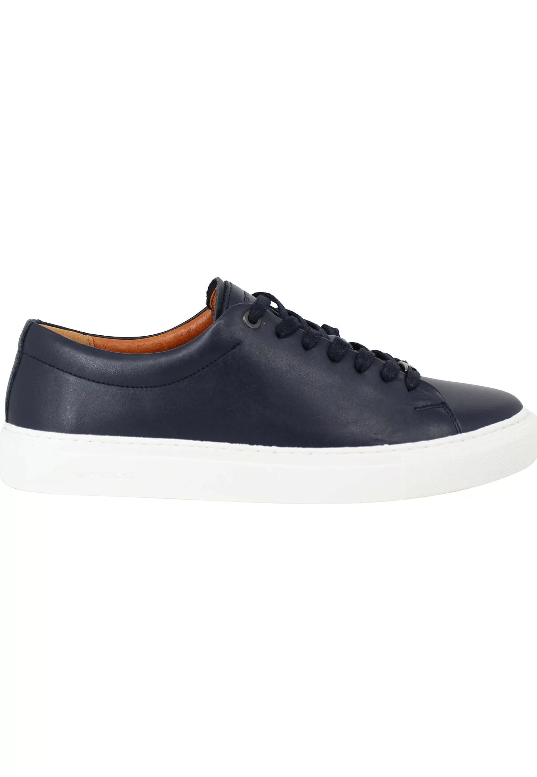 Sneakers Uomo Martin In Pelle Blu Con Suola In Gomma*Ambitious Best