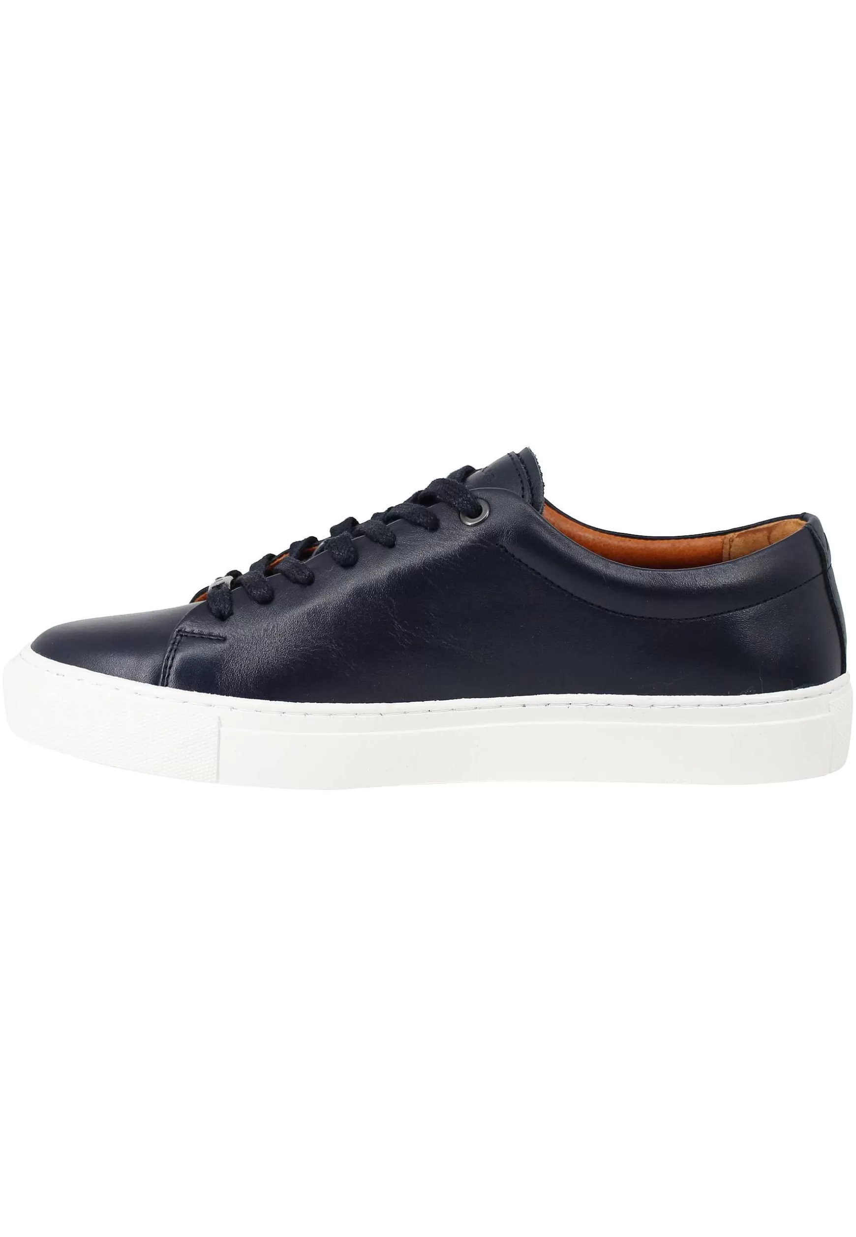 Sneakers Uomo Martin In Pelle Blu Con Suola In Gomma*Ambitious Best