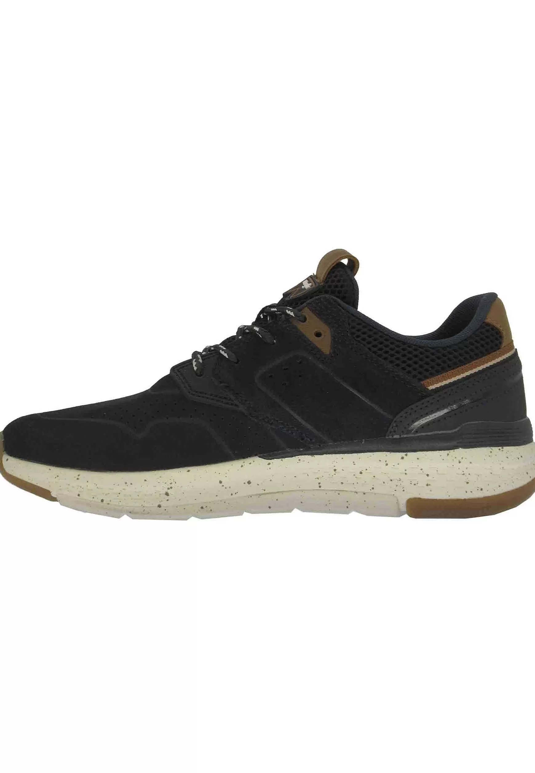 Sneakers Uomo Pioneer Suede In Pelle Blu Con Suola Ultra Light E Memory Foam*Wrangler Fashion