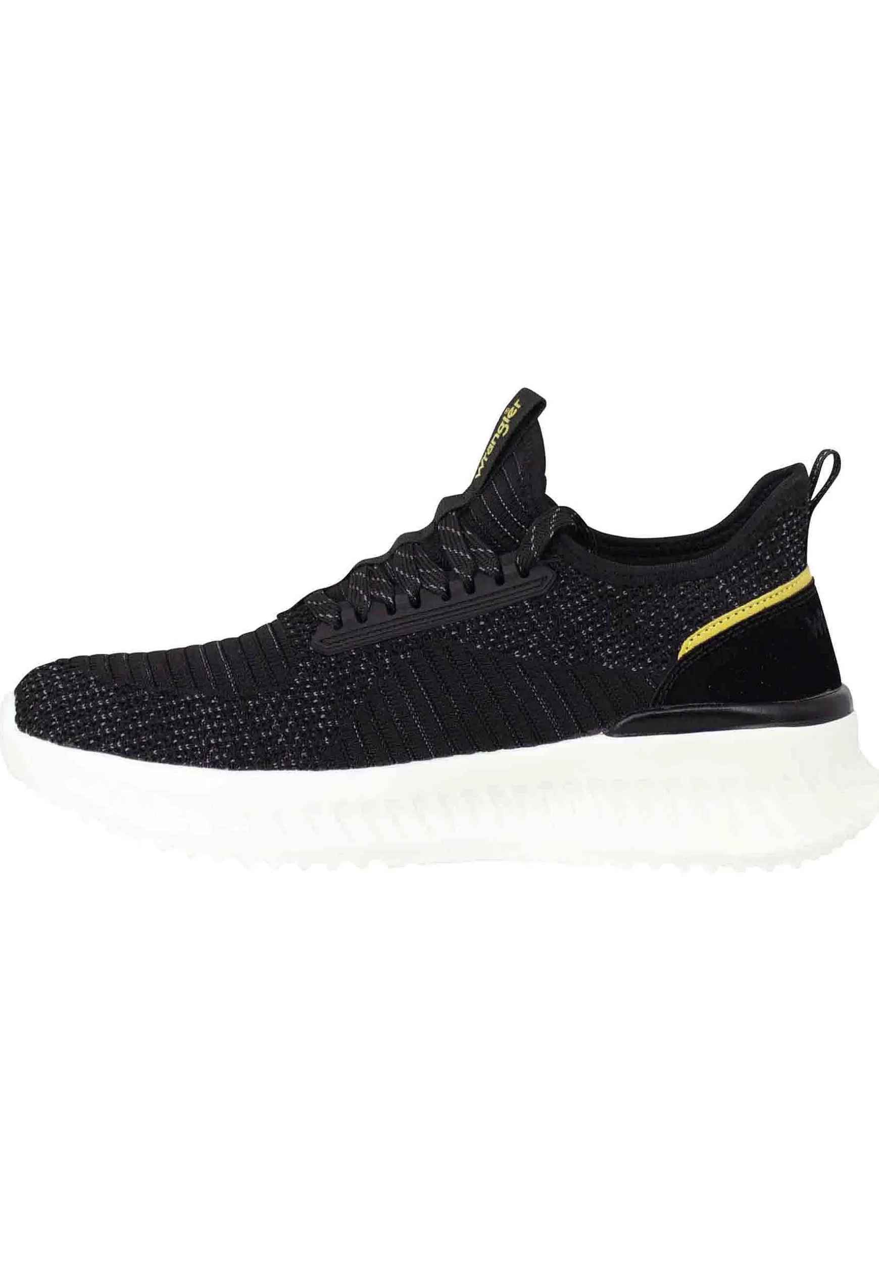 Sneakers Uomo Star In Tessuto Elastico Nero Con Suola Alta In Gomma*Wrangler Online