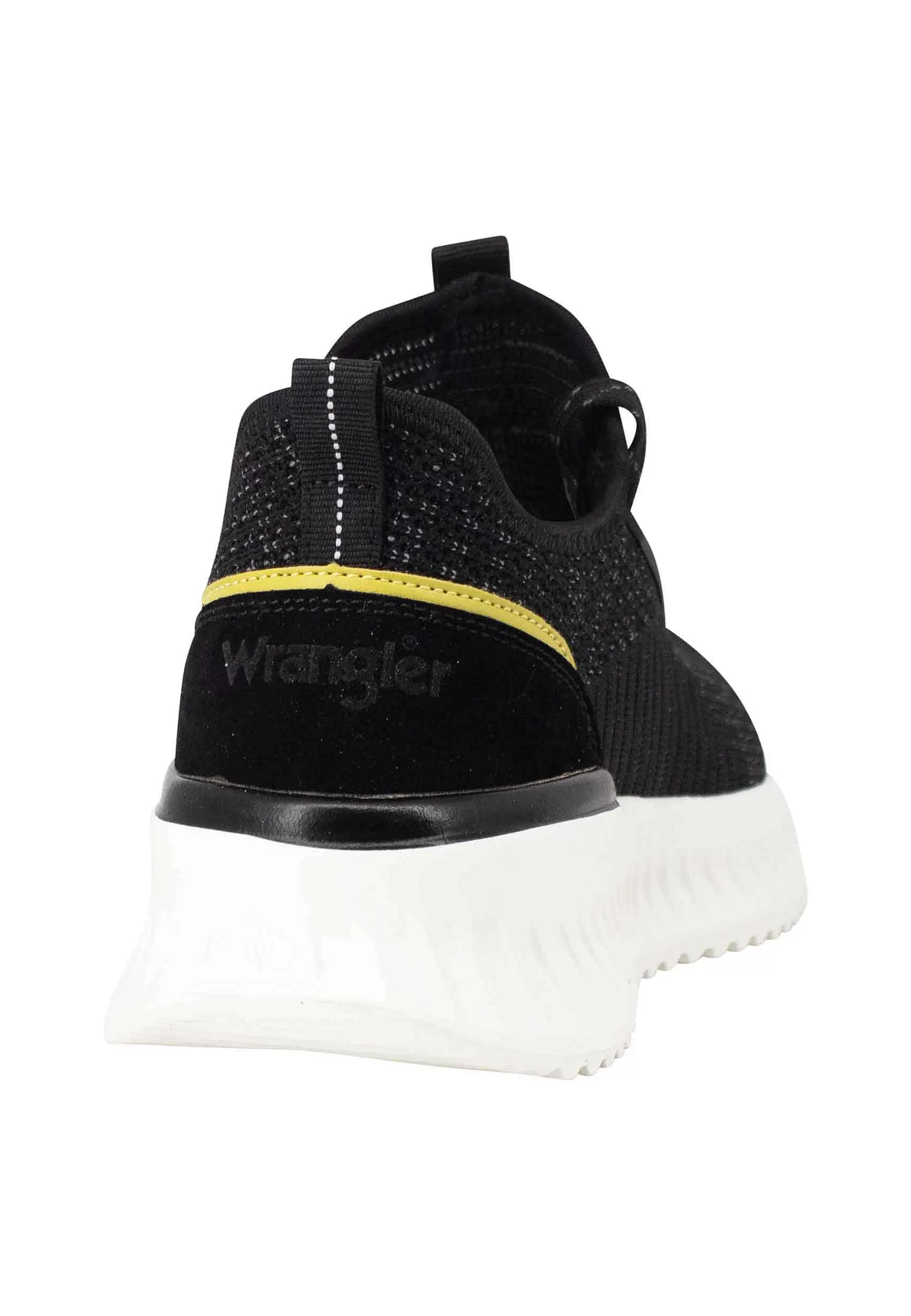Sneakers Uomo Star In Tessuto Elastico Nero Con Suola Alta In Gomma*Wrangler Online