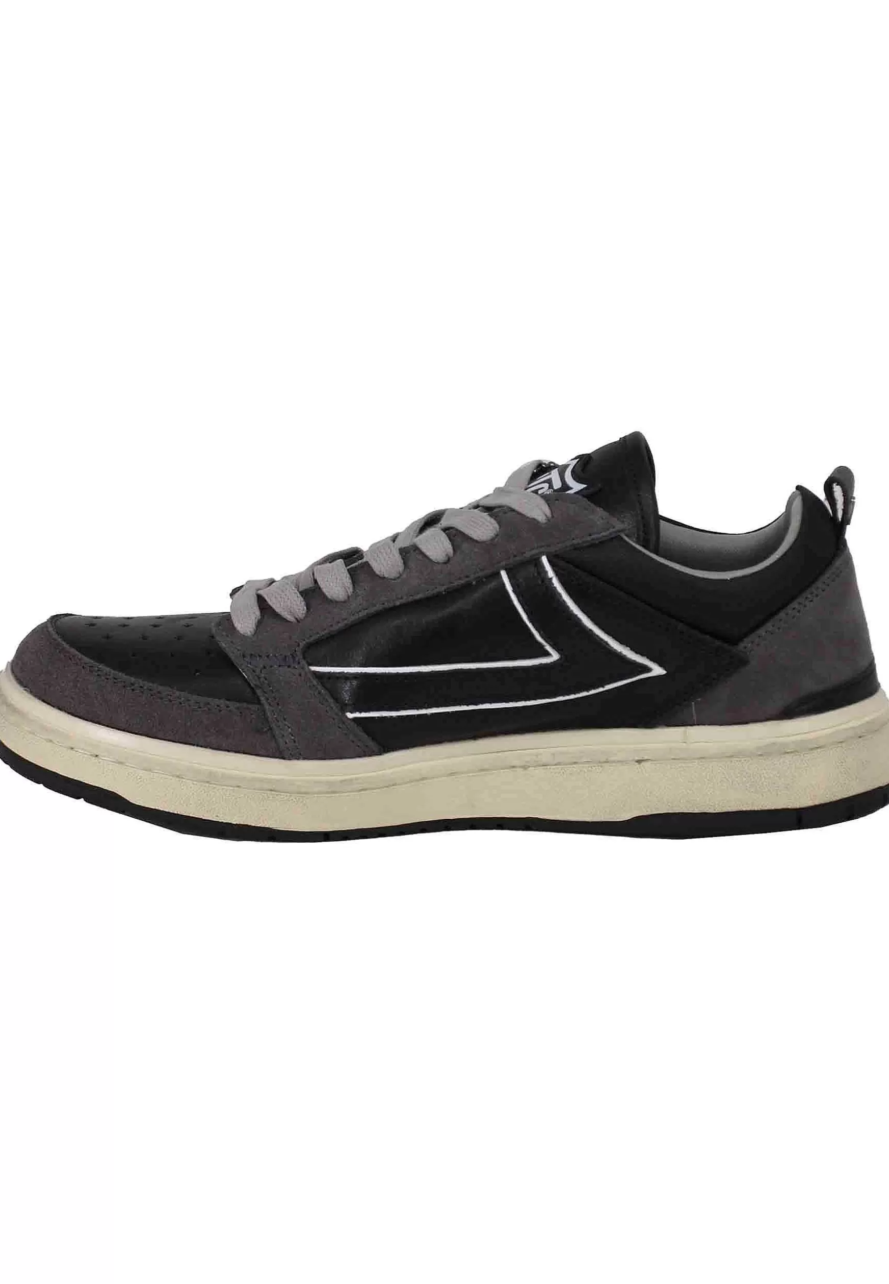 Sneakers Uomo Starlight Bicolor In Pelle Nera*HTC Los Angeles Flash Sale