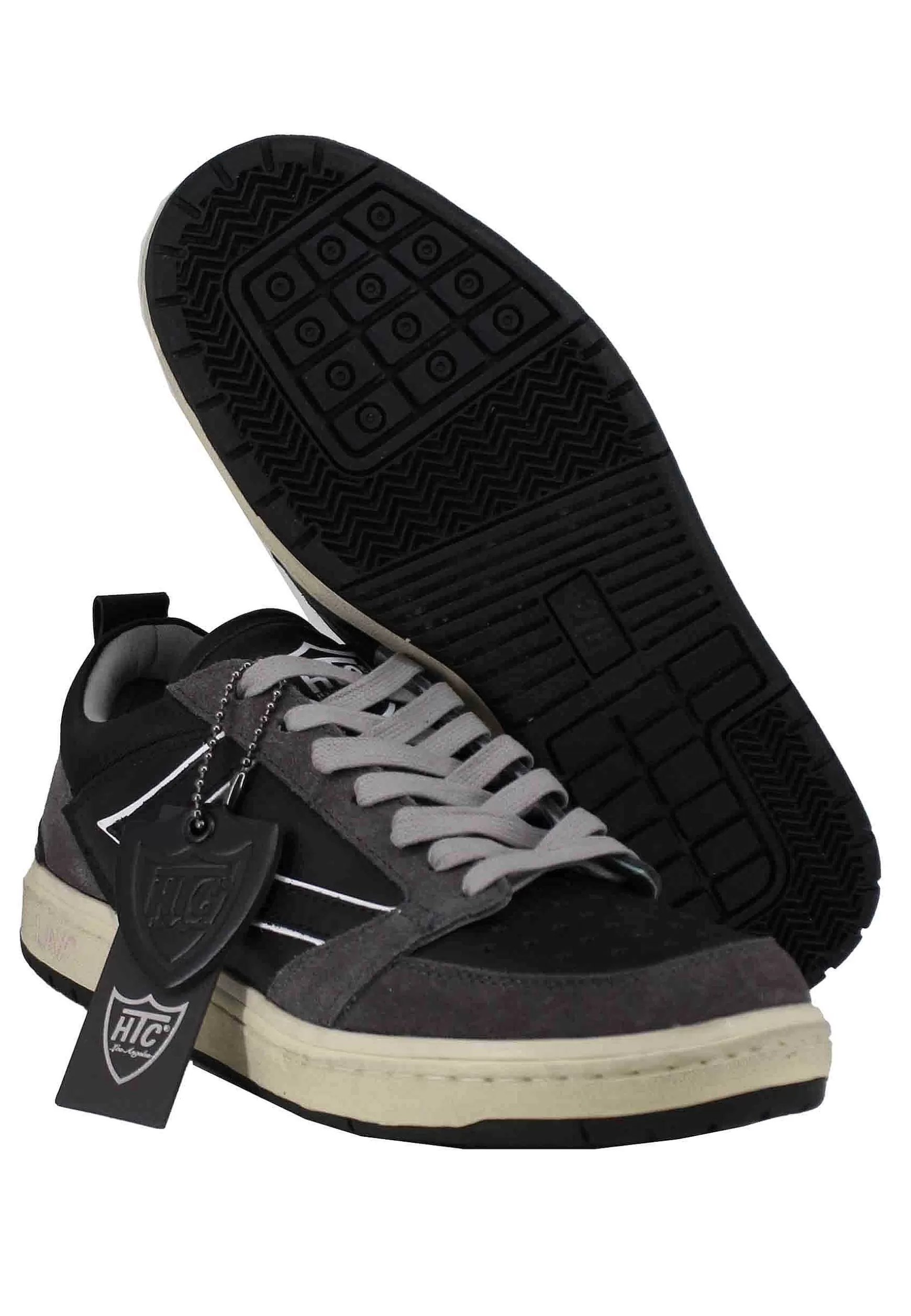 Sneakers Uomo Starlight Bicolor In Pelle Nera*HTC Los Angeles Flash Sale