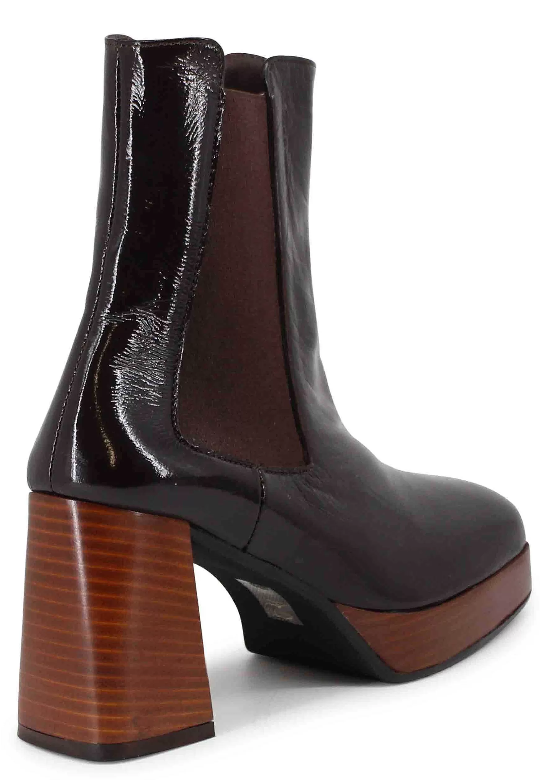 Stivaetti Beates Donna In Pee Marrone Con Tacco E Pateau*L Best