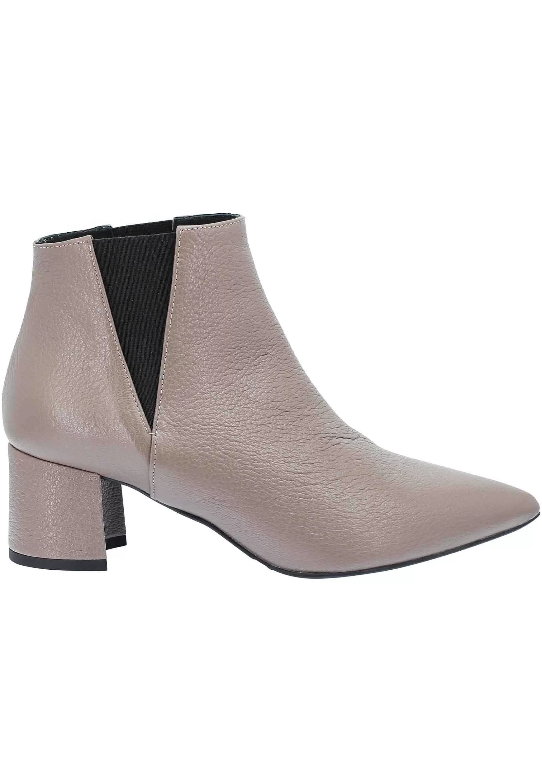 Stivaletti Beatles Donna In Pelle Tortota Con Punta A Punta A Tacco Medio** Shop