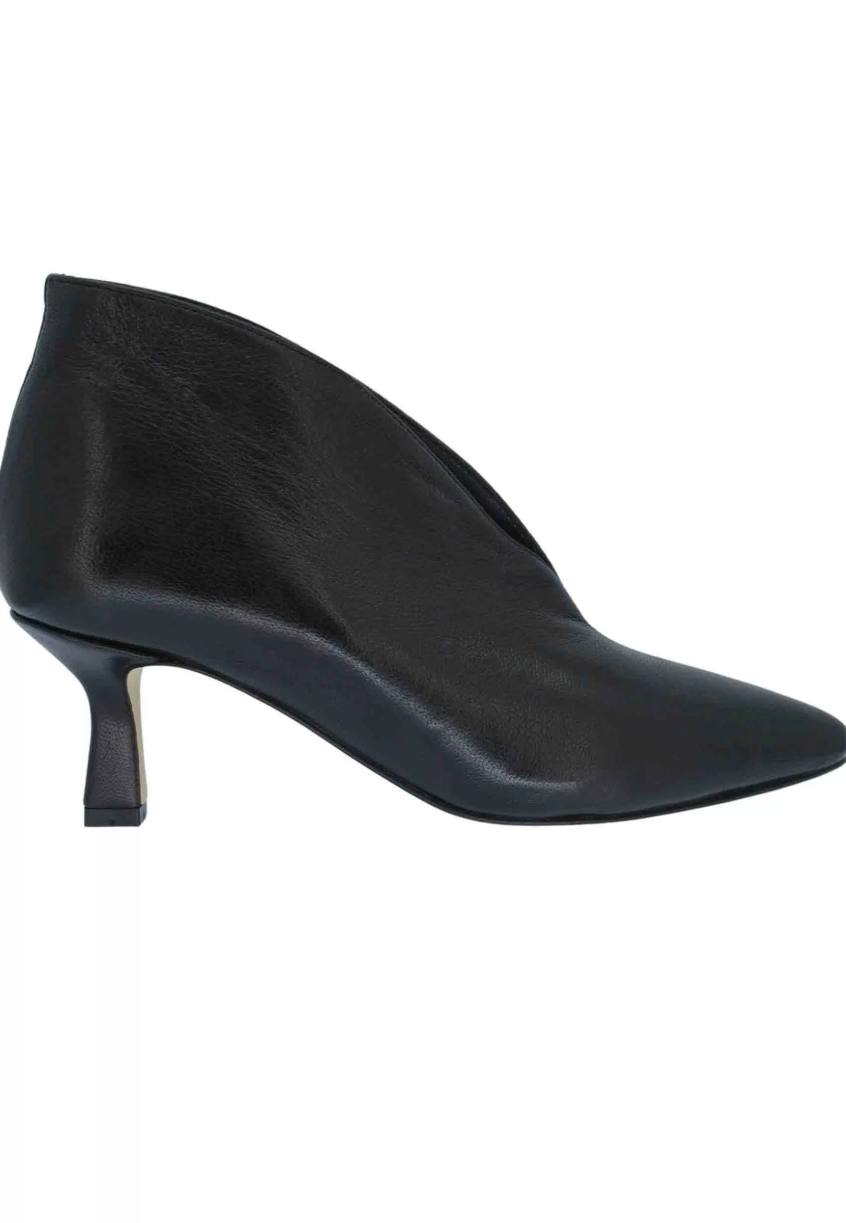 Stivaetti Donna Anke Boot In Pee Nera Con Tacco Basso*L Fashion