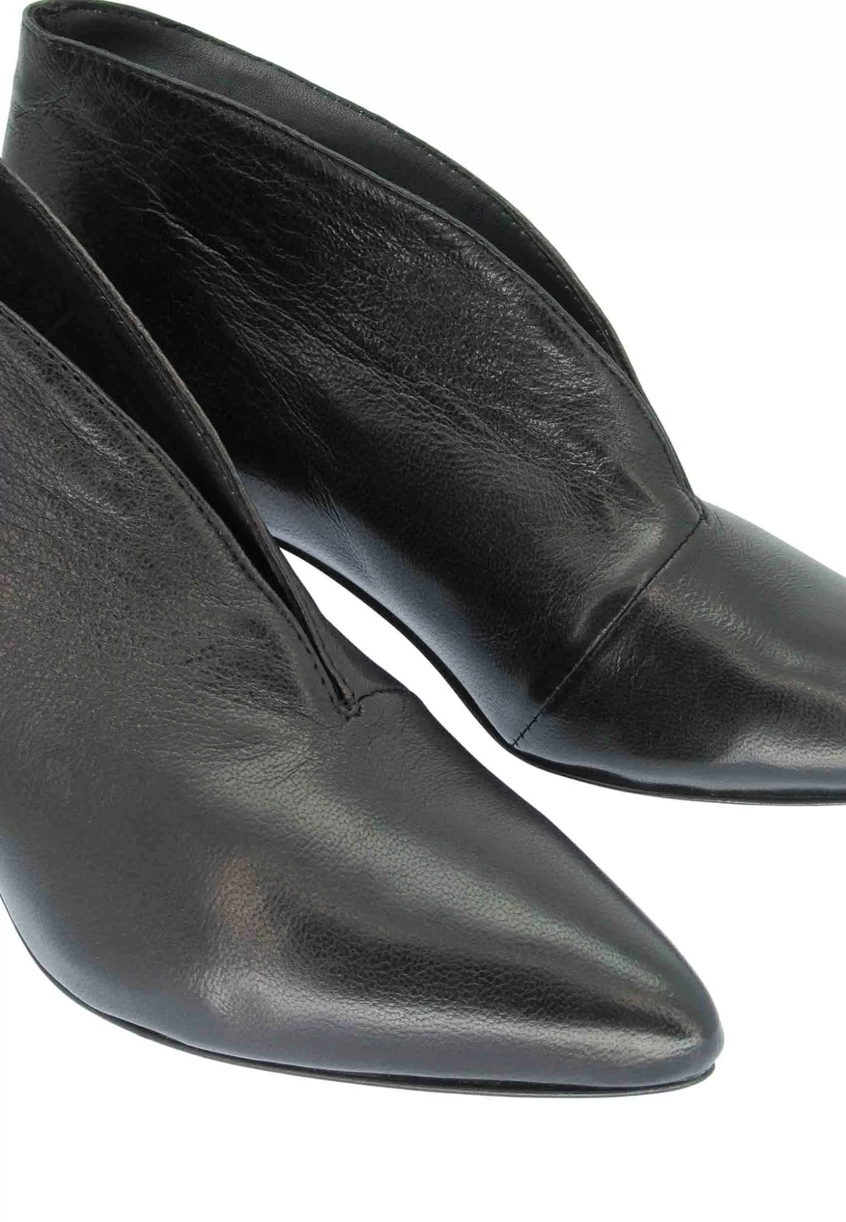 Stivaetti Donna Anke Boot In Pee Nera Con Tacco Basso*L Fashion