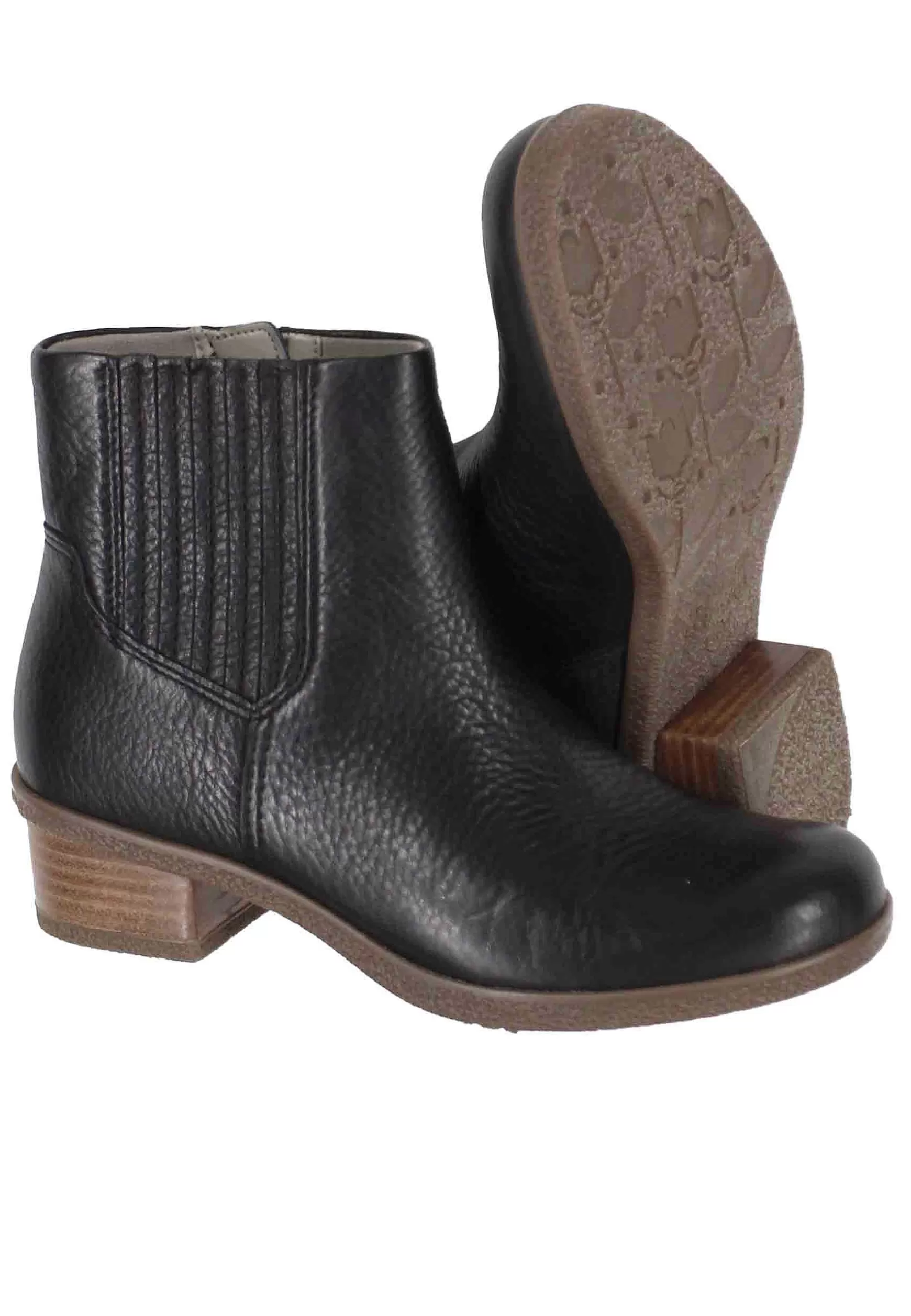 Stivaletti Donna Whaterproff In Pelle Nero Con Suola In Gomma*Dansko Discount