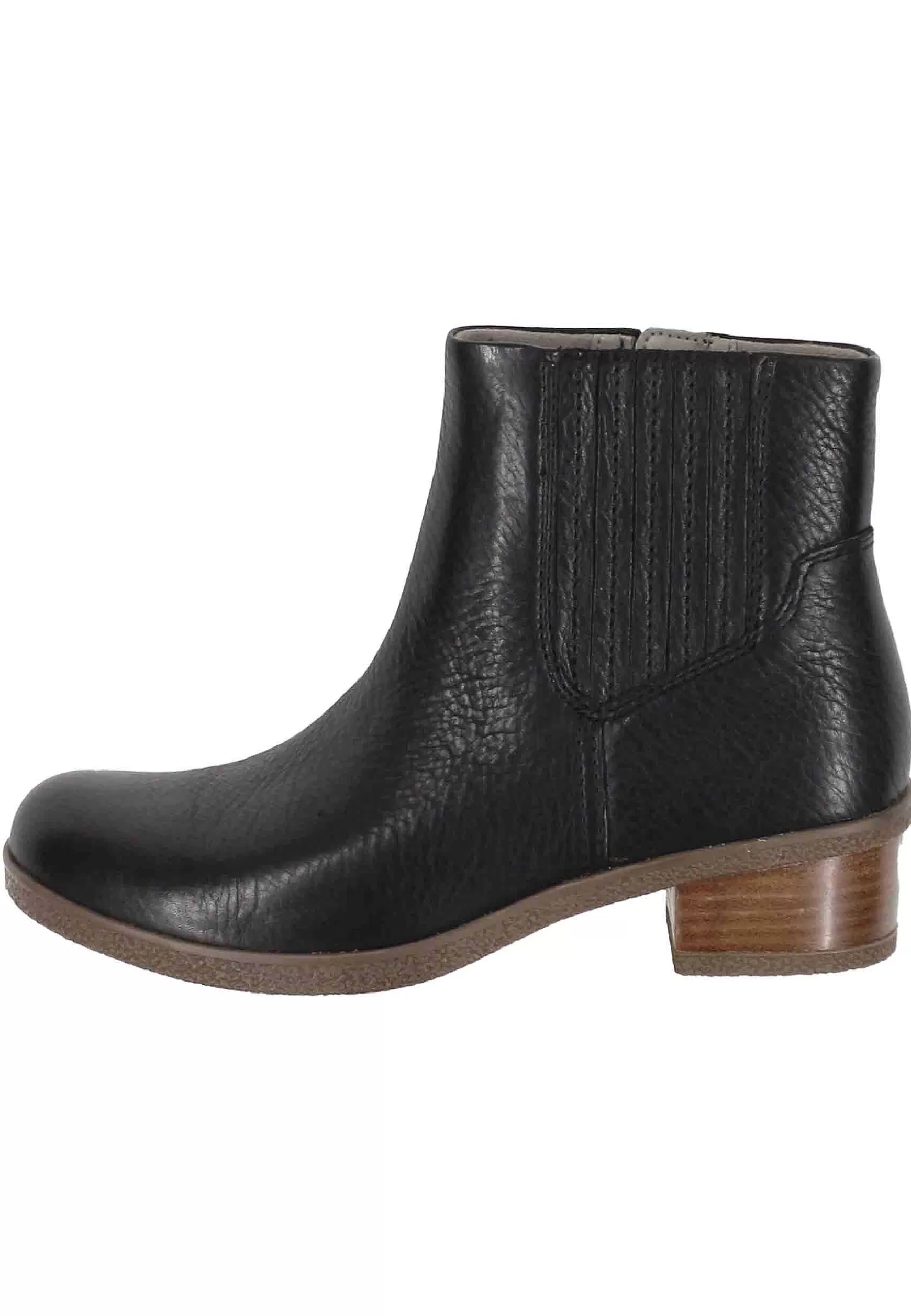 Stivaletti Donna Whaterproff In Pelle Nero Con Suola In Gomma*Dansko Discount