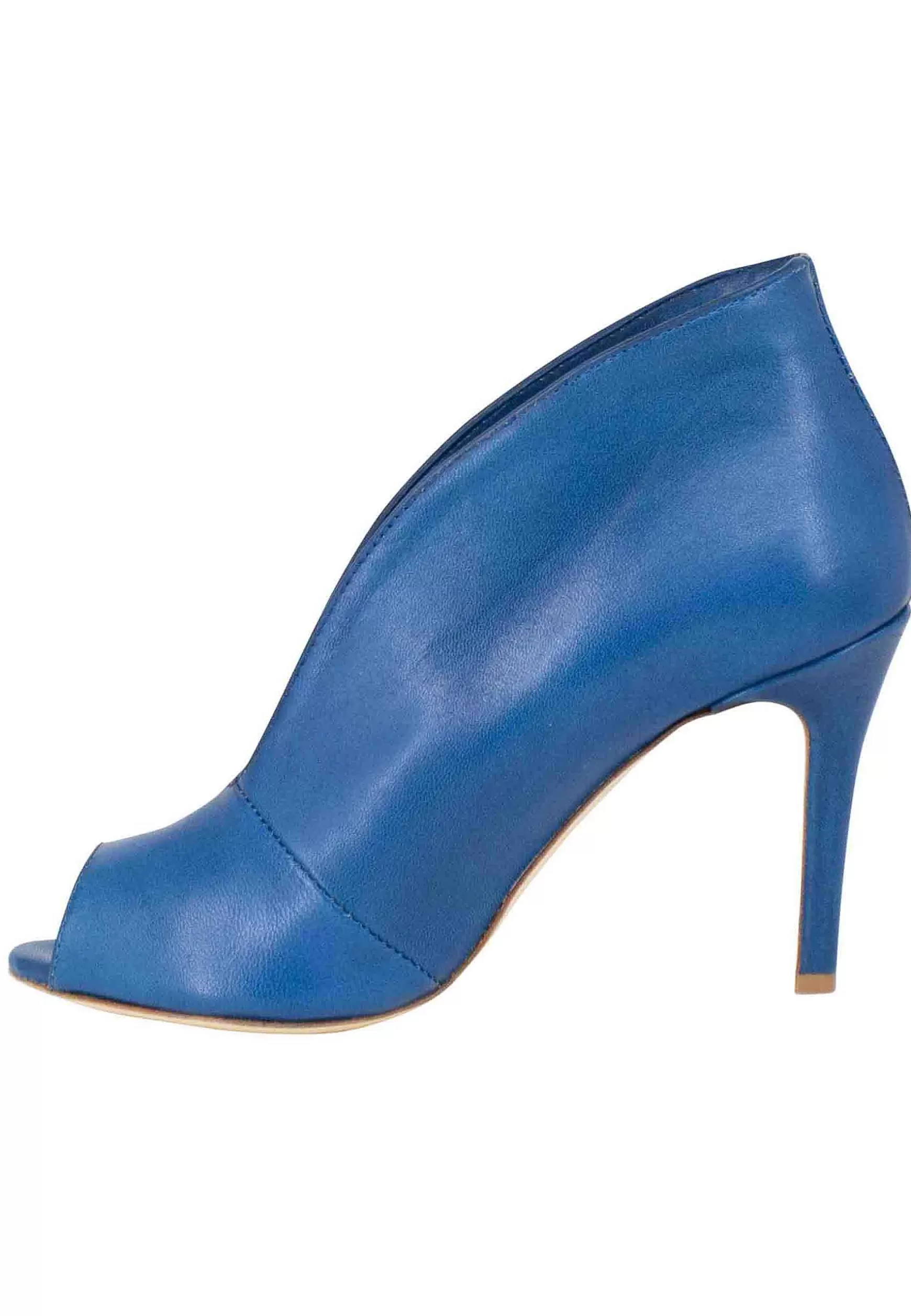 Stivaetti Open Toe Donna In Pee Bu Denim Tacco Ato*L Online