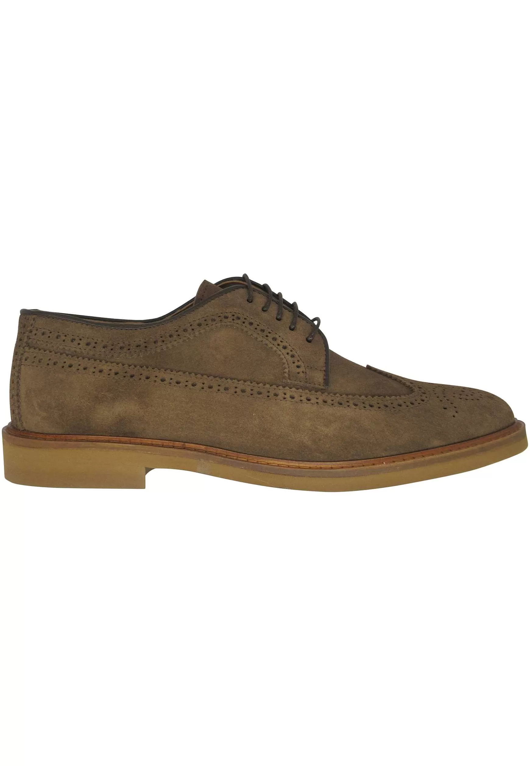 Stringate Uomo In Camoscio Sigaro Con Fondo Gomma Ultra Leggero*Florsheim Online