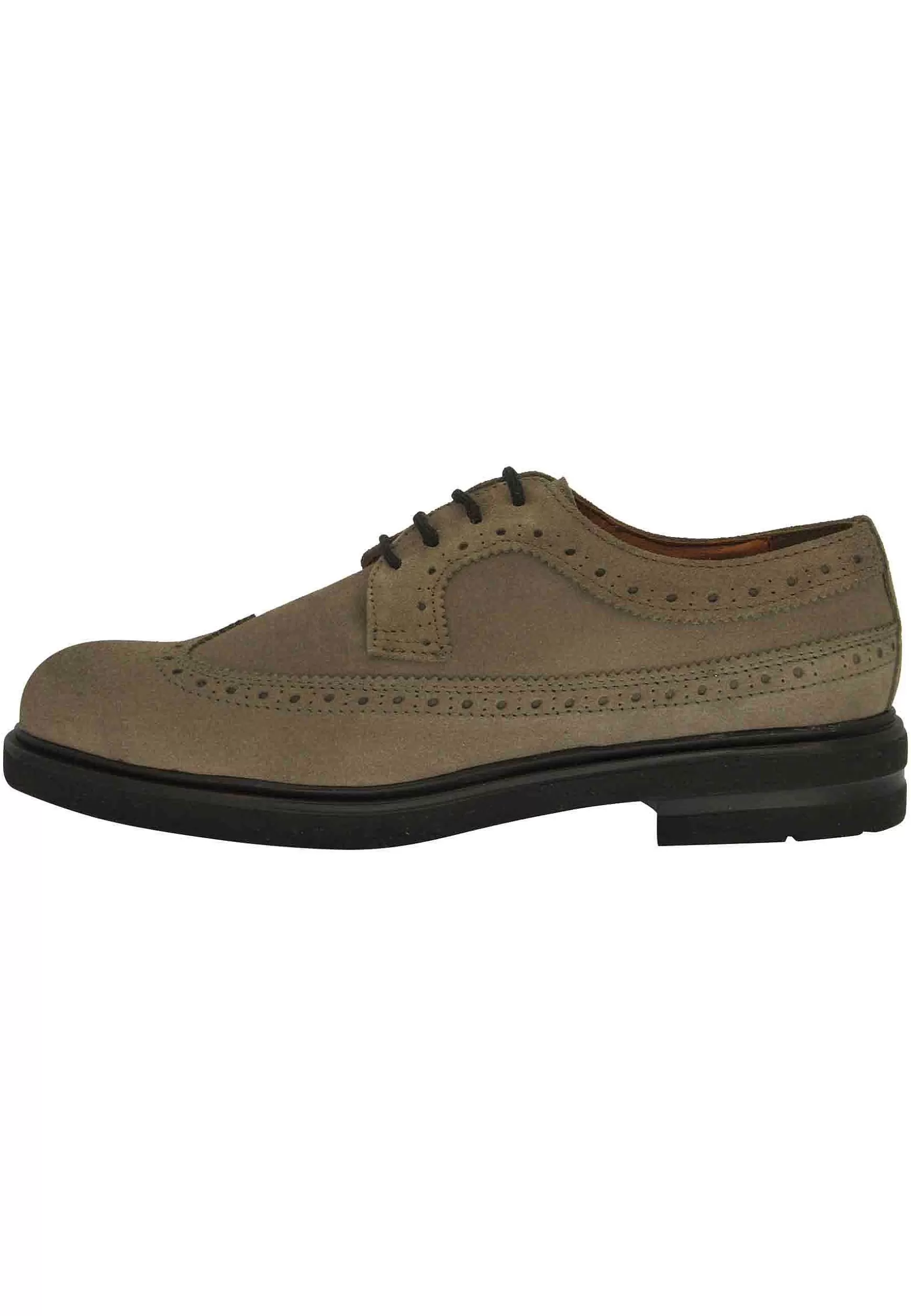 Stringate Uomo In Pelle Nera Con Impunture E Suola Ultra Leggera** Outlet
